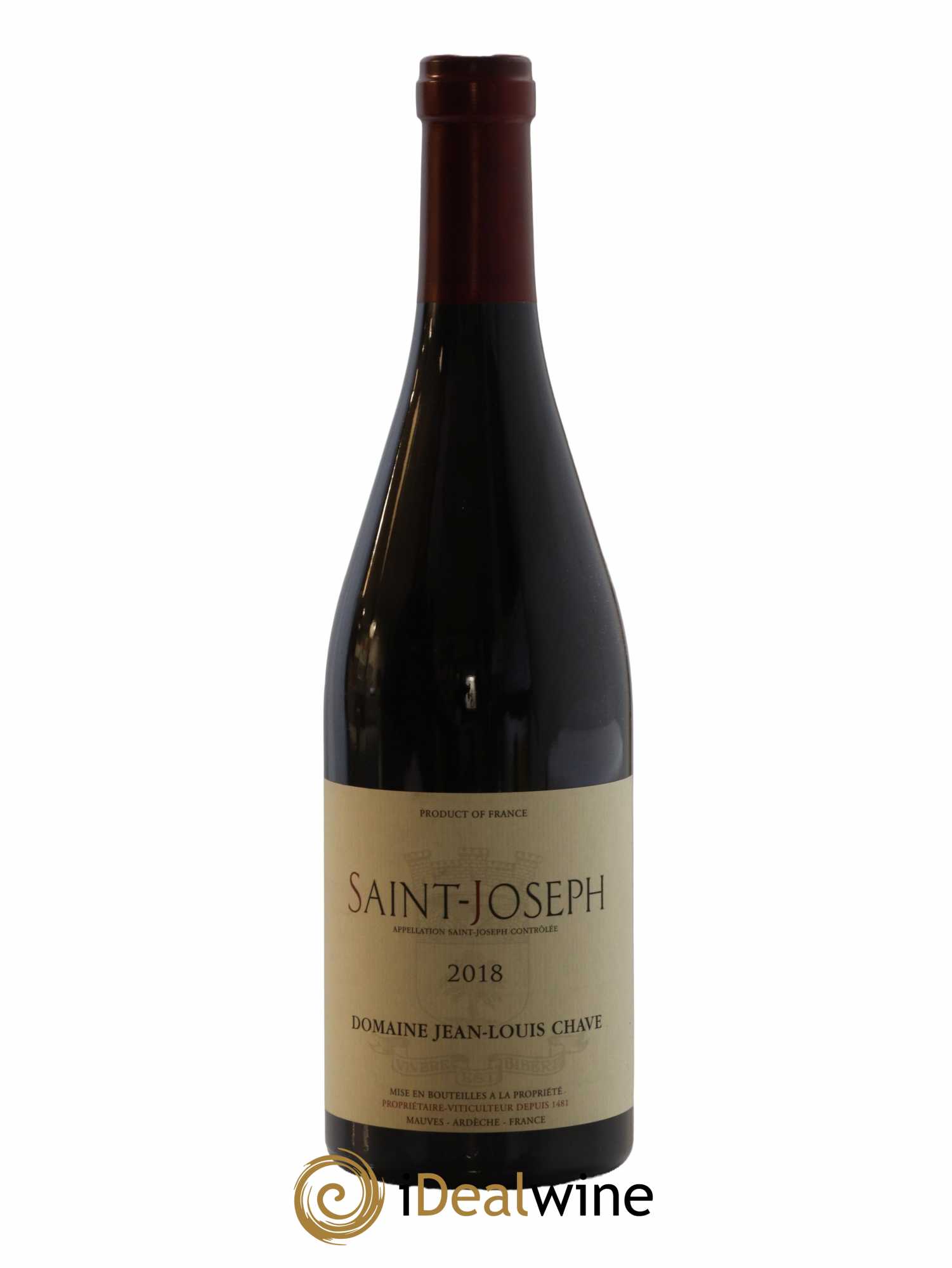 Saint-Joseph Jean-Louis Chave 2018 - Lot de 1 bouteille - 0