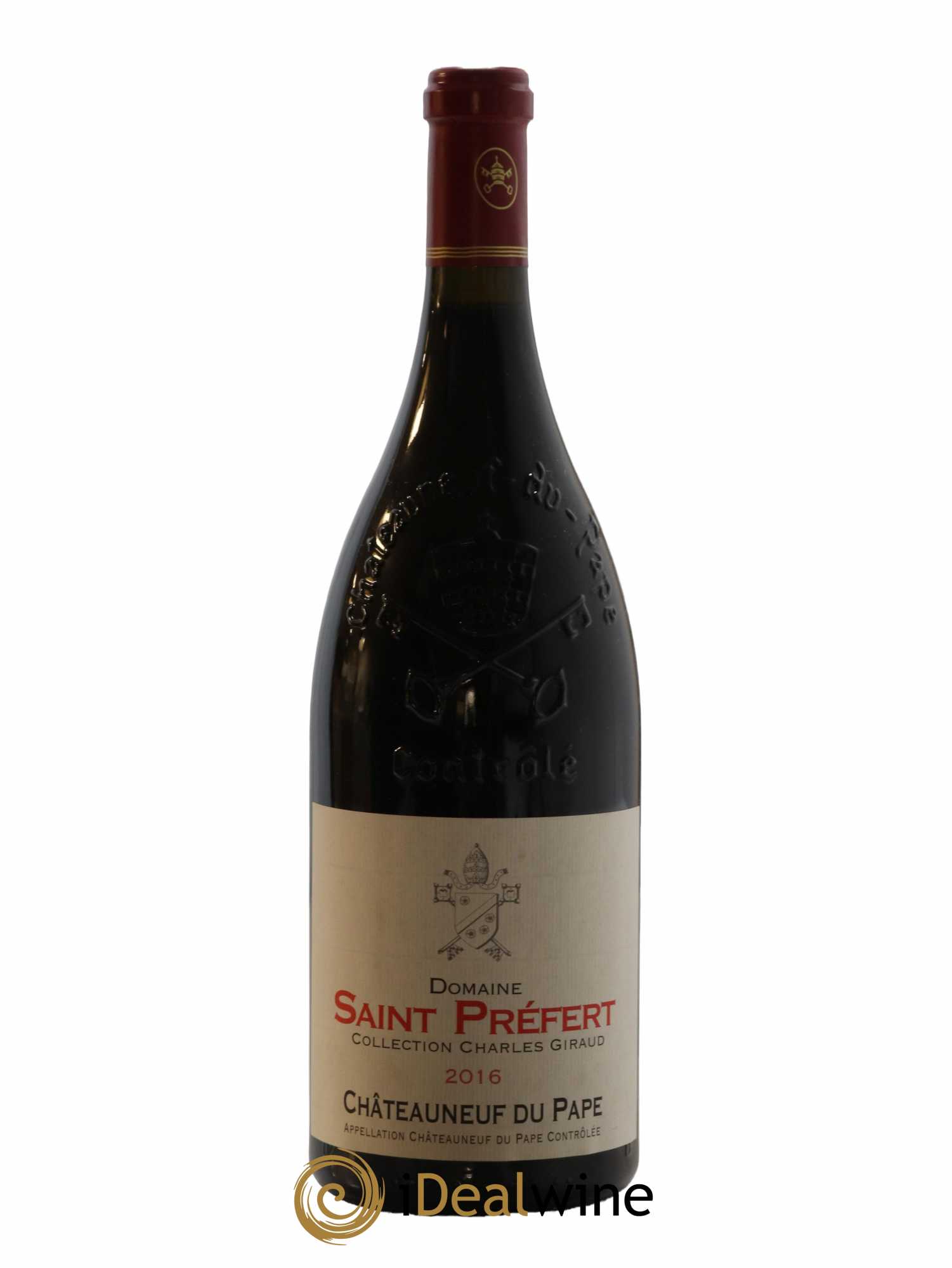 Châteauneuf-du-Pape Collection Charles Giraud Domaine Saint-Préfert 2016 - Lot de 1 magnum - 0