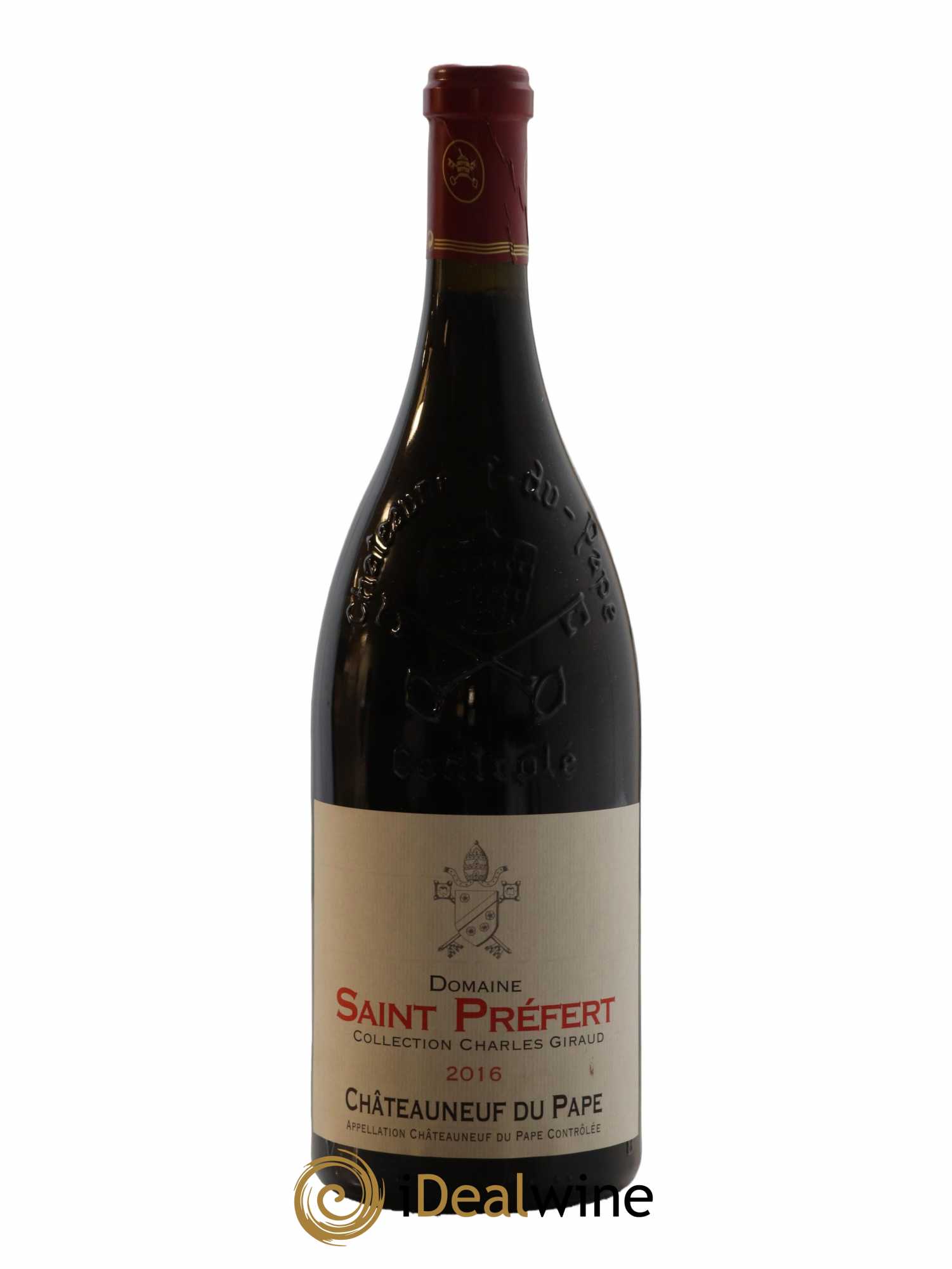 Châteauneuf-du-Pape Collection Charles Giraud Domaine Saint-Préfert 2016 - Lot de 1 magnum - 0