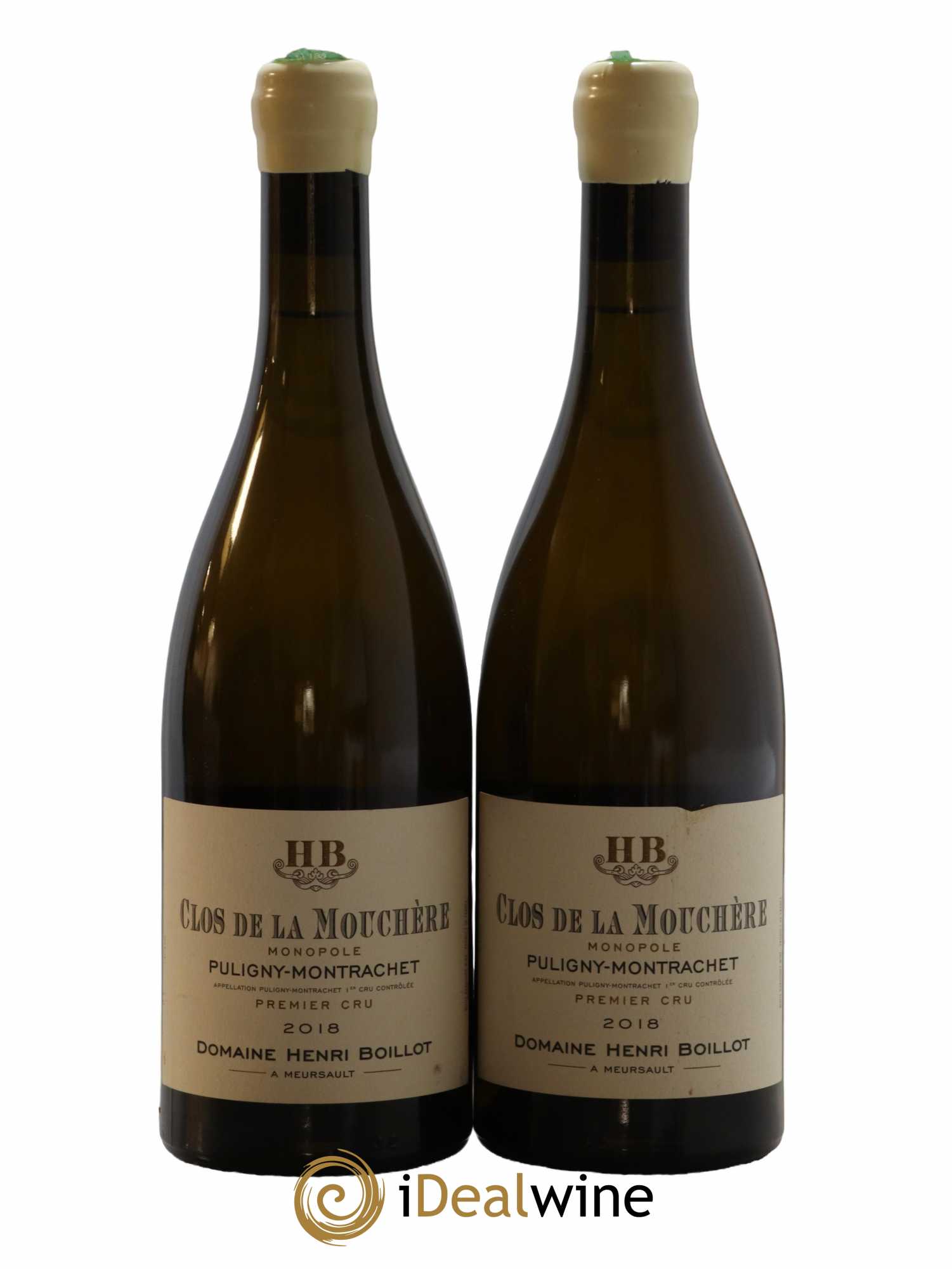Puligny-Montrachet 1er Cru Clos de la Mouchère Henri Boillot (Domaine) 2018 - Lot de 2 bouteilles - 0