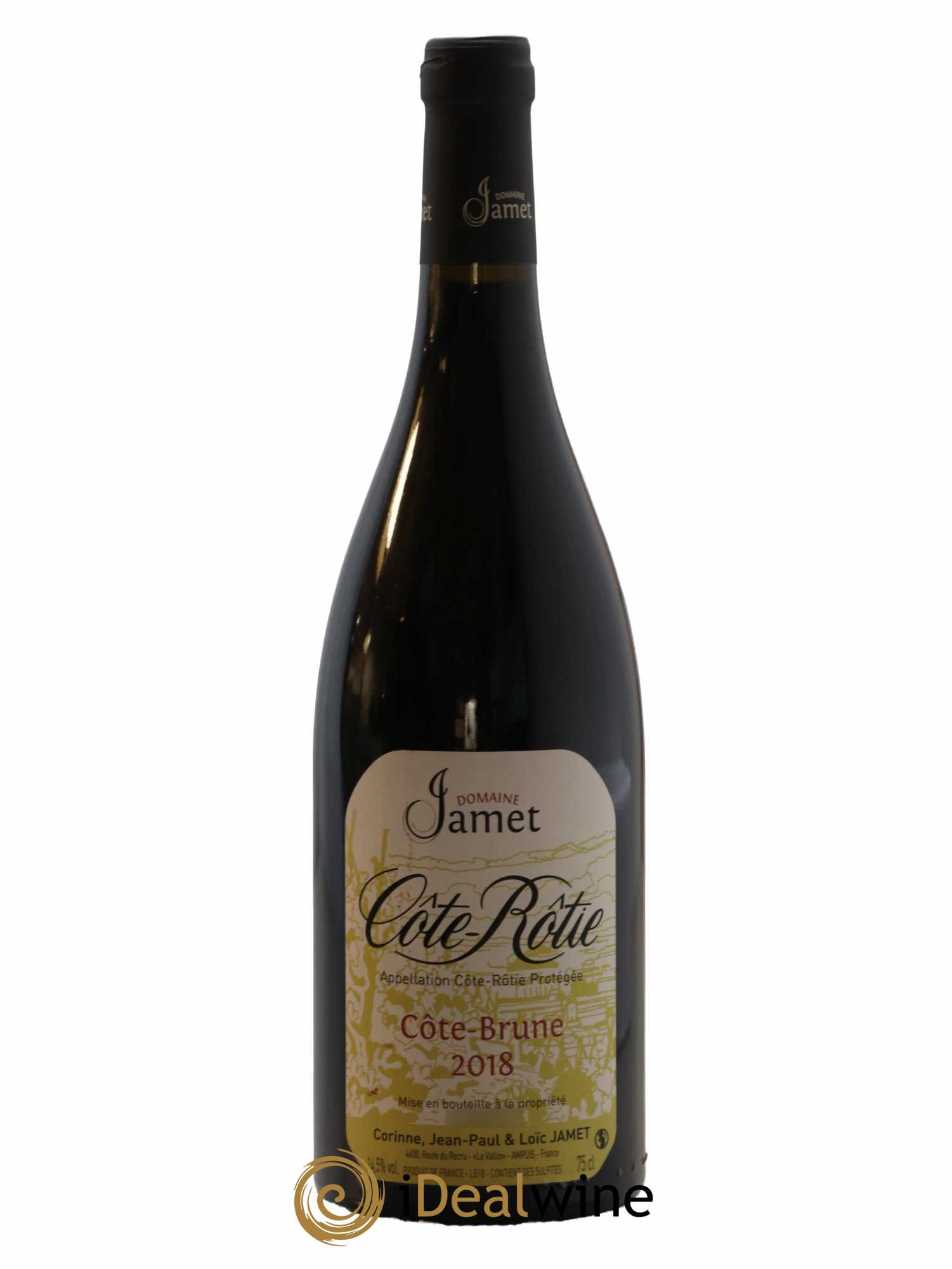 Côte-Rôtie Côte Brune Jamet (Domaine) 2018 - Lot de 1 bouteille - 0
