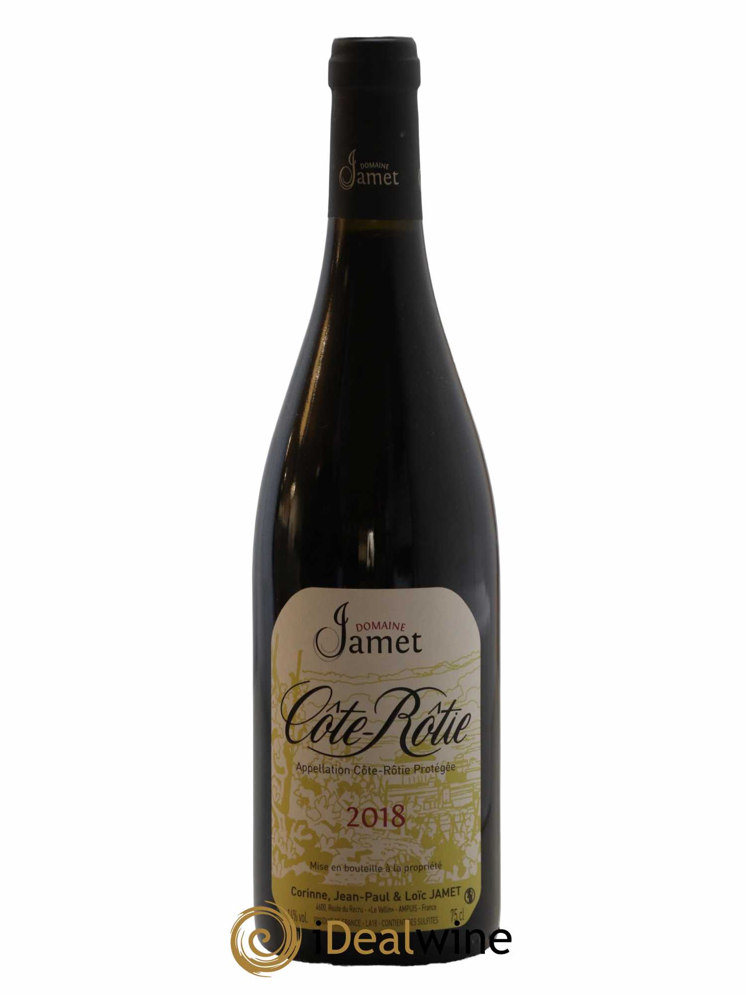 Côte-Rôtie Jamet (Domaine) 2018 - Lot de 1 bouteille - 0