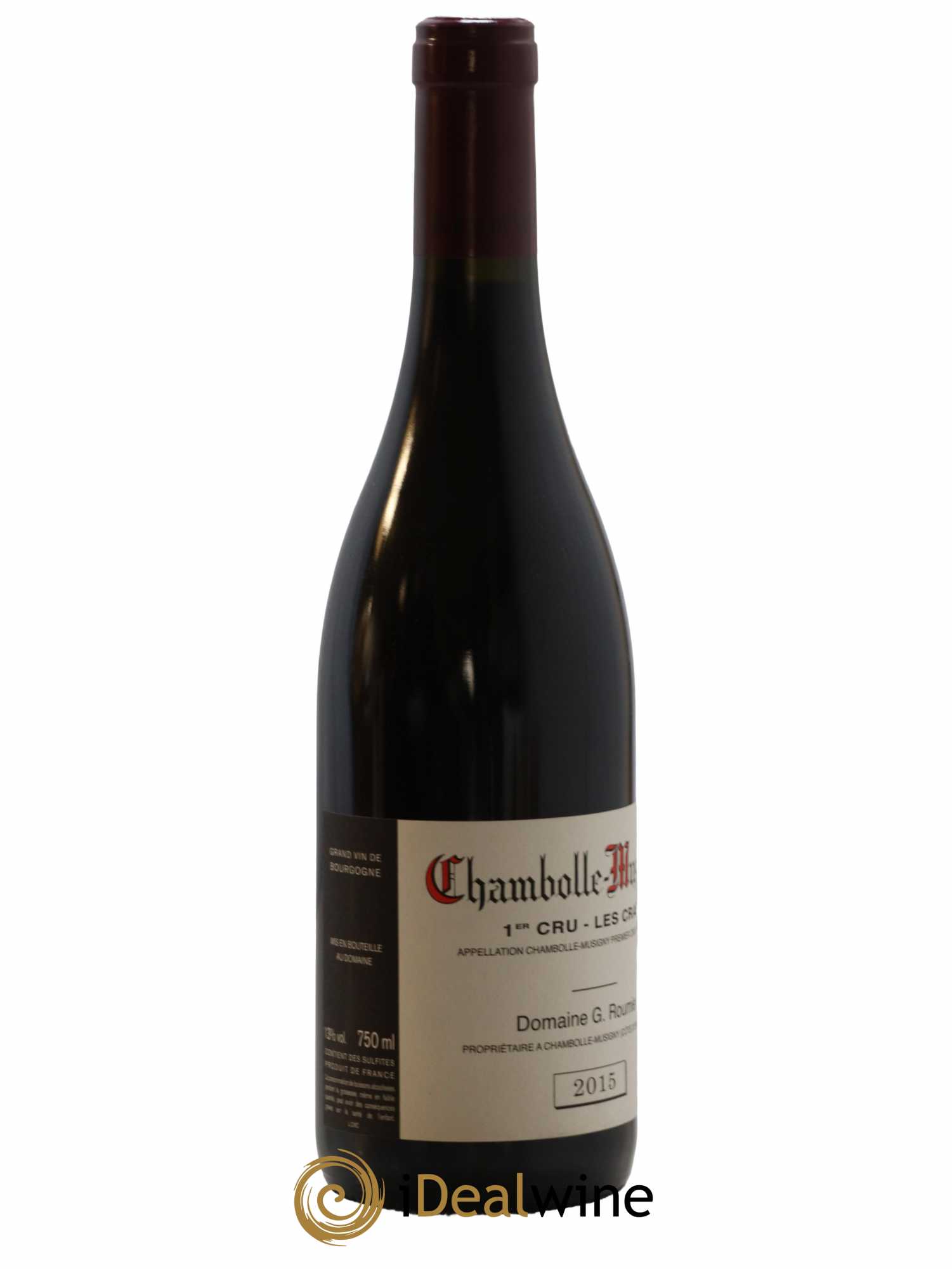 Chambolle-Musigny 1er Cru Les Cras Georges Roumier (Domaine) 2015 - Lot de 1 bouteille - 1