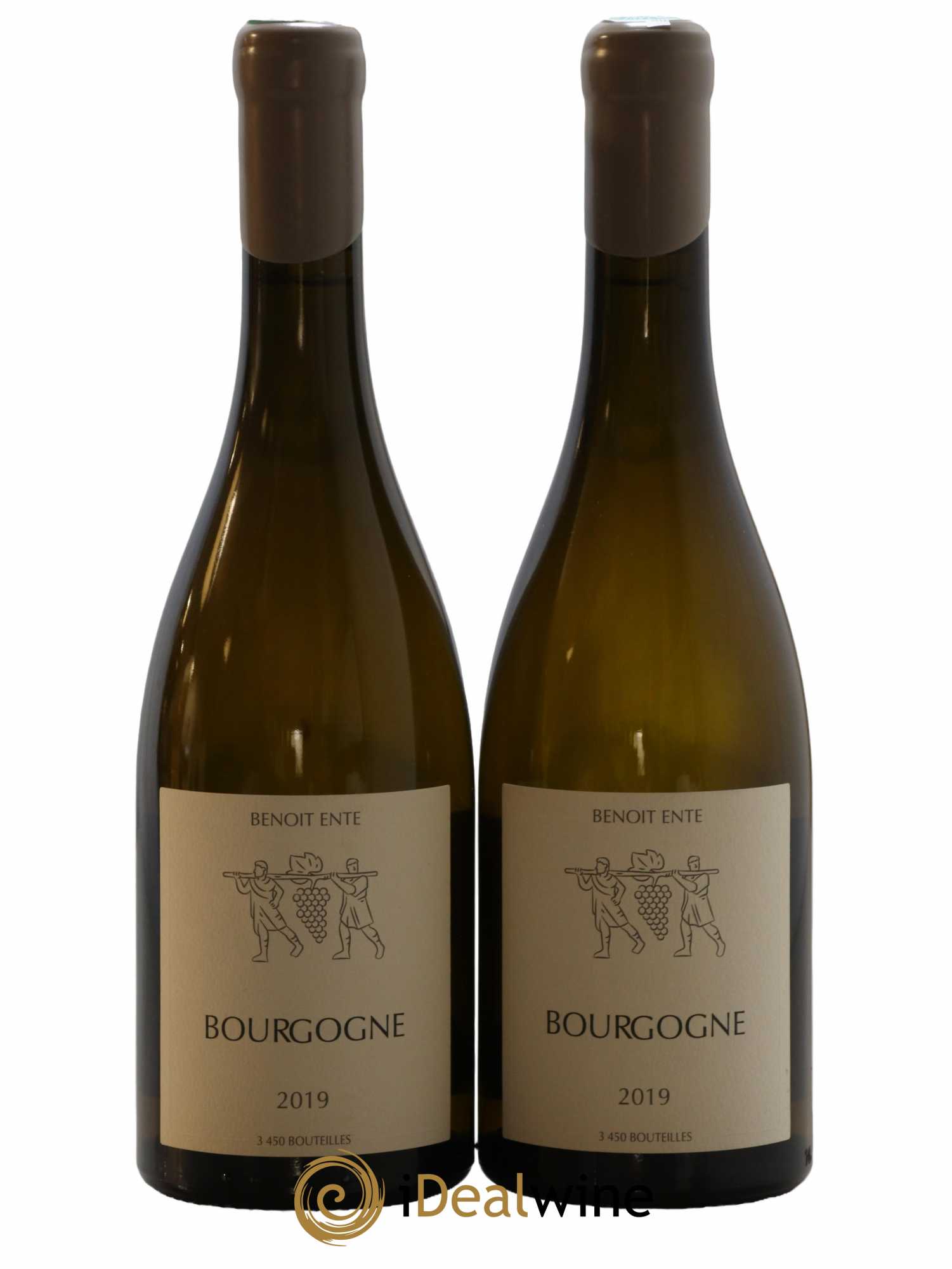 Bourgogne Chardonnay Benoit Ente 2019 - Lot de 2 bouteilles - 0