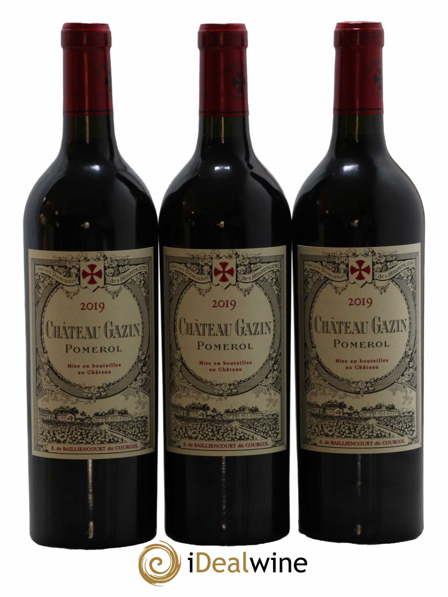 Château Gazin 2019 - Lot de 6 bouteilles - 1