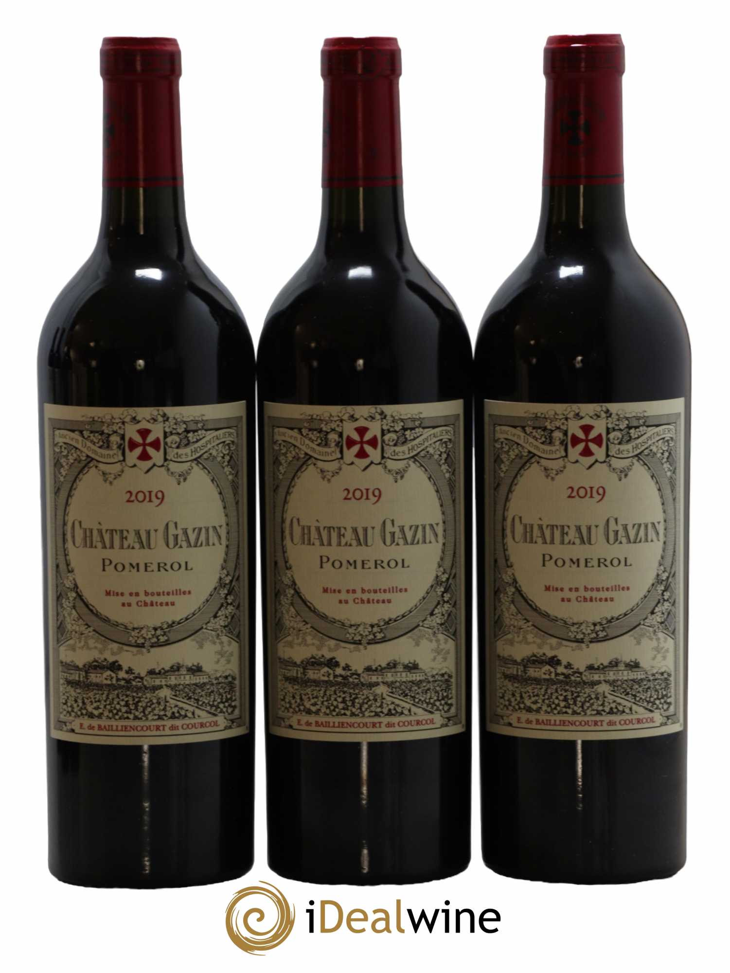 Château Gazin 2019 - Lot de 6 bouteilles - 2