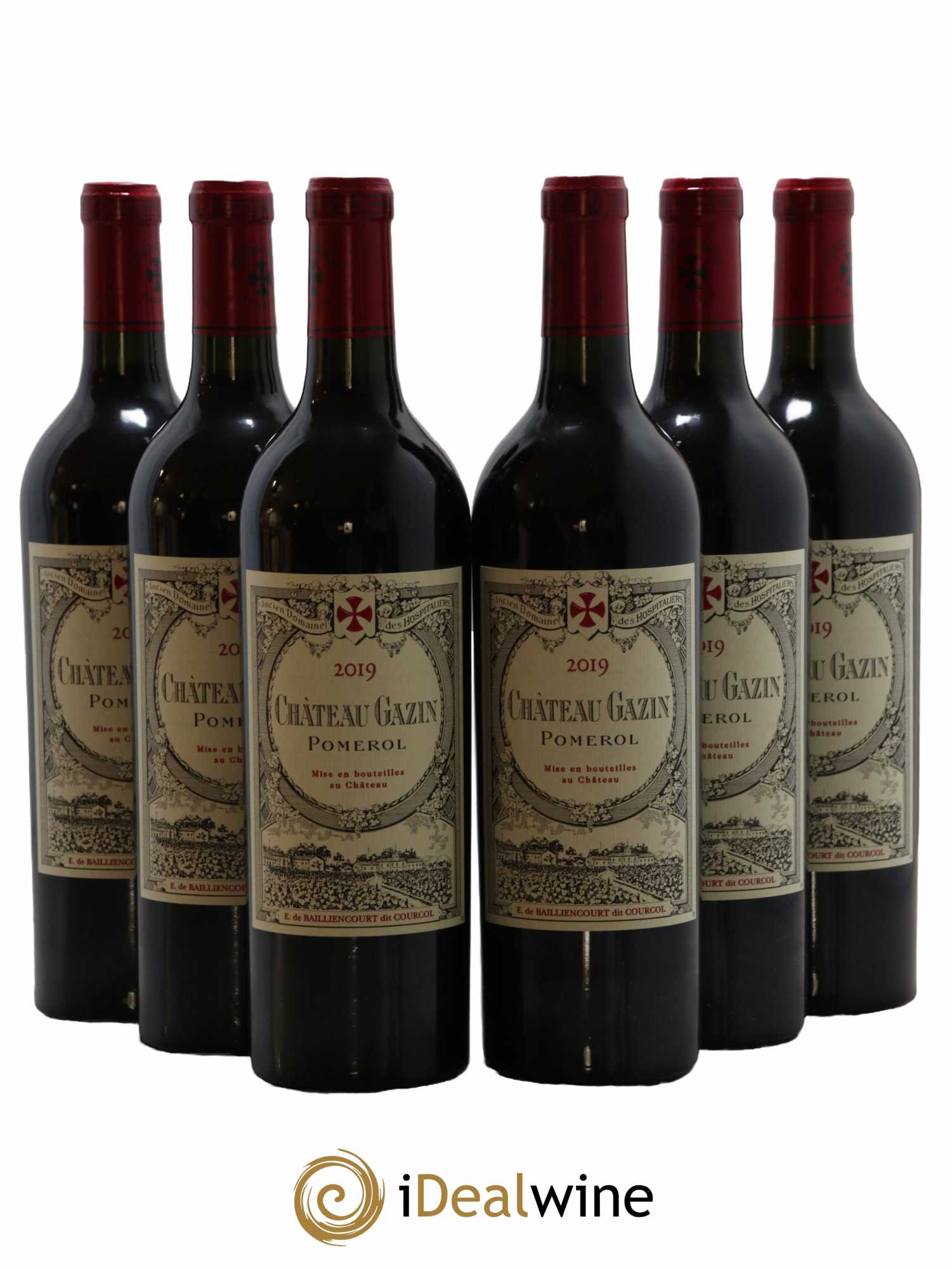 Château Gazin 2019 - Lot de 6 bouteilles - 0