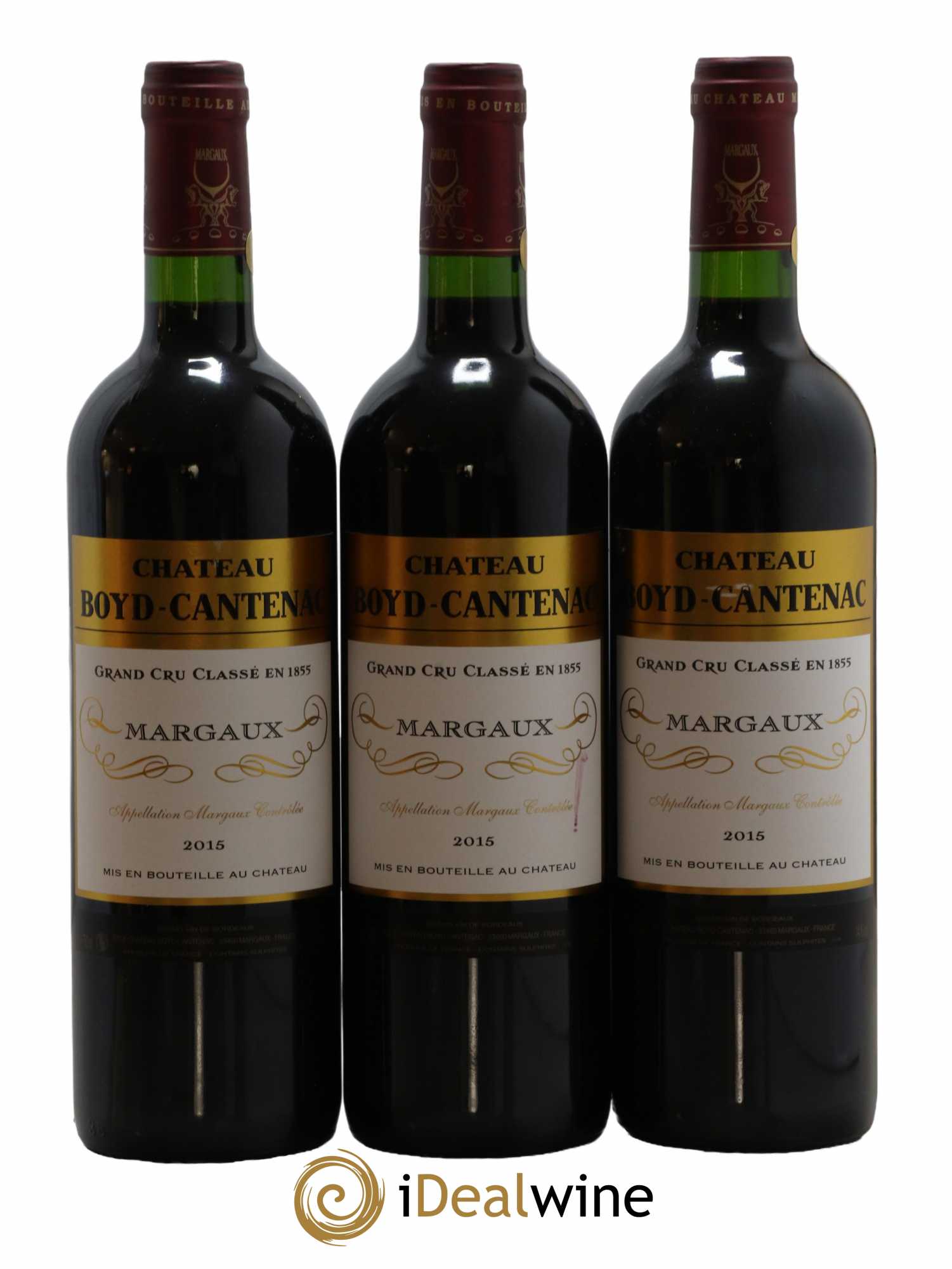 Château Boyd Cantenac 3ème Grand Cru Classé 2015 - Lot de 12 bouteilles - 1