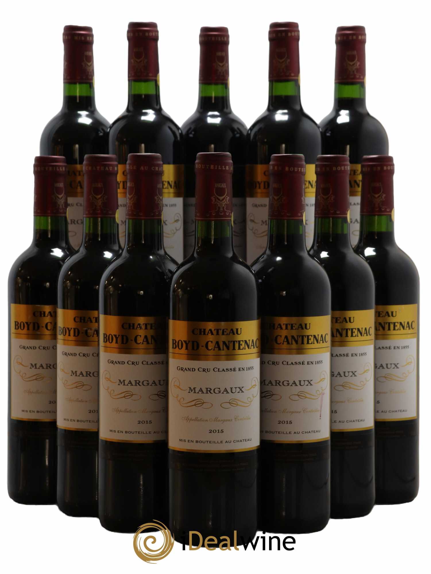 Château Boyd Cantenac 3ème Grand Cru Classé 2015 - Lot de 12 bouteilles - 0