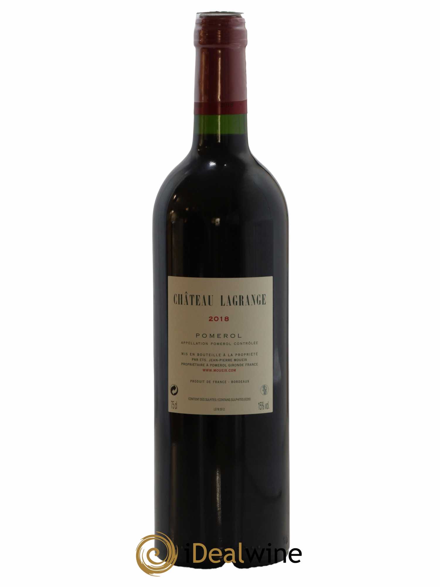 Château Lagrange à Pomerol 2018 - Lot de 1 bouteille - 1