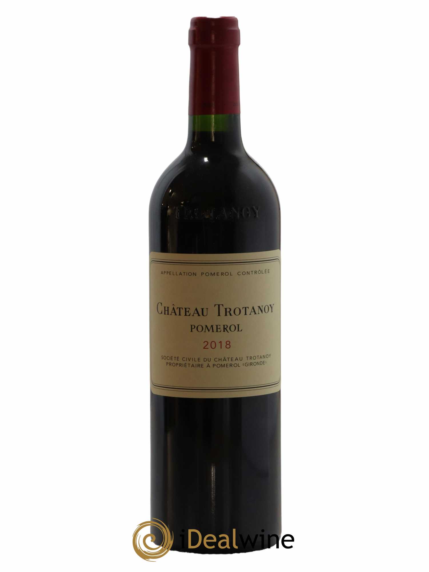 Château Trotanoy 2018 - Lot de 1 bouteille - 0