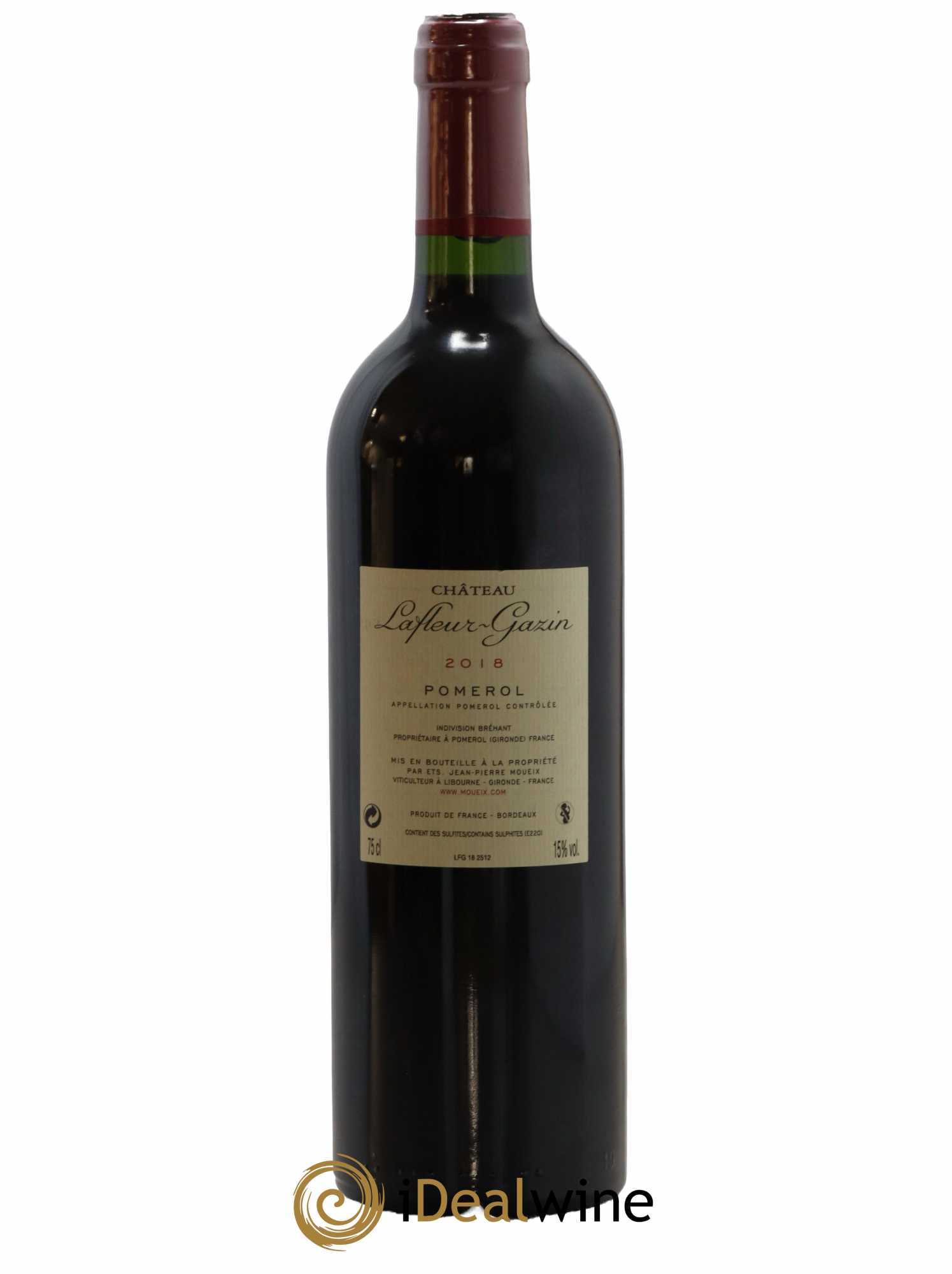 Château Lafleur-Gazin 2018 - Lot de 1 bouteille - 1