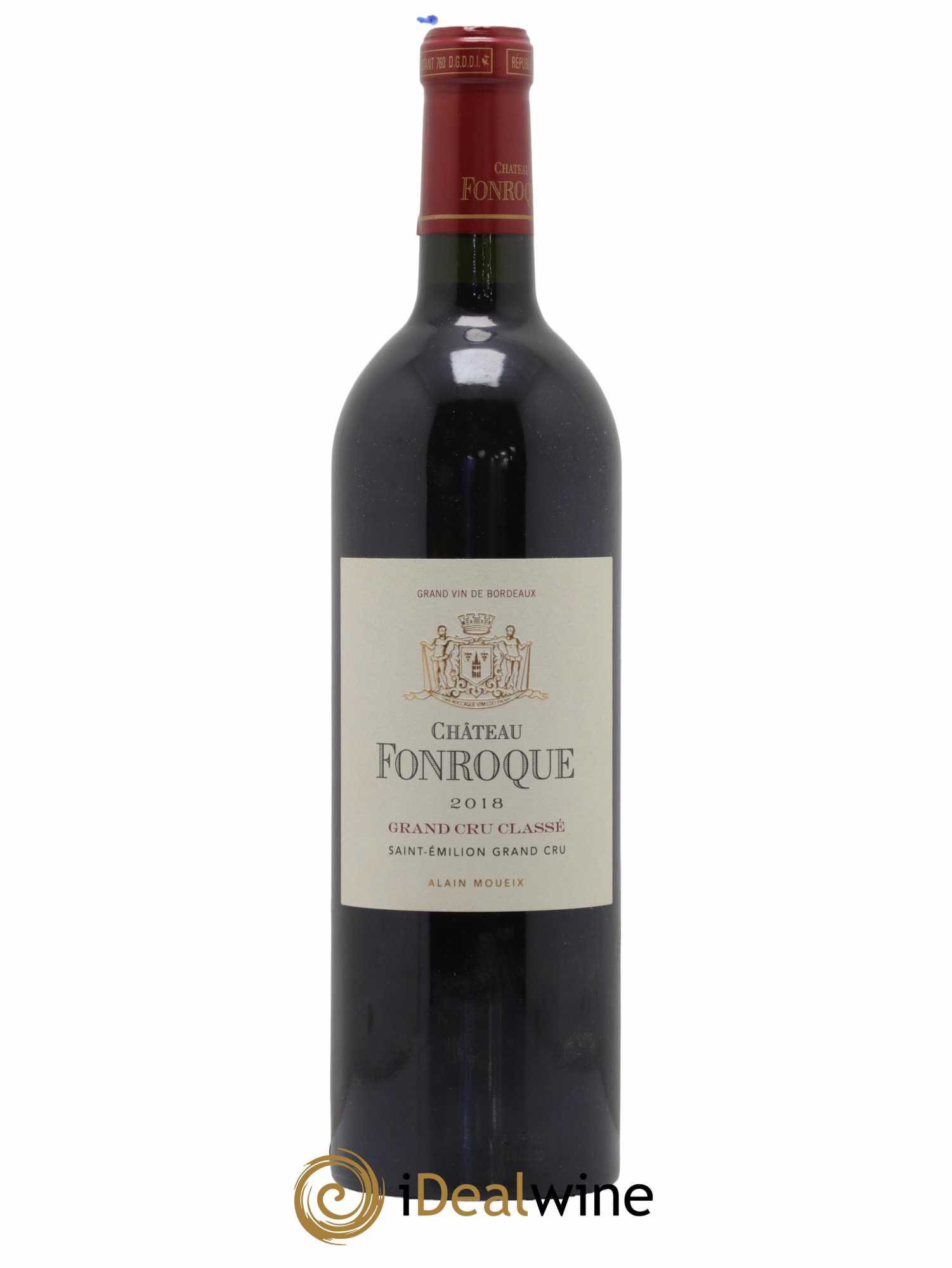 Château Fonroque Grand Cru Classé 2018 - Lot de 1 bouteille - 0