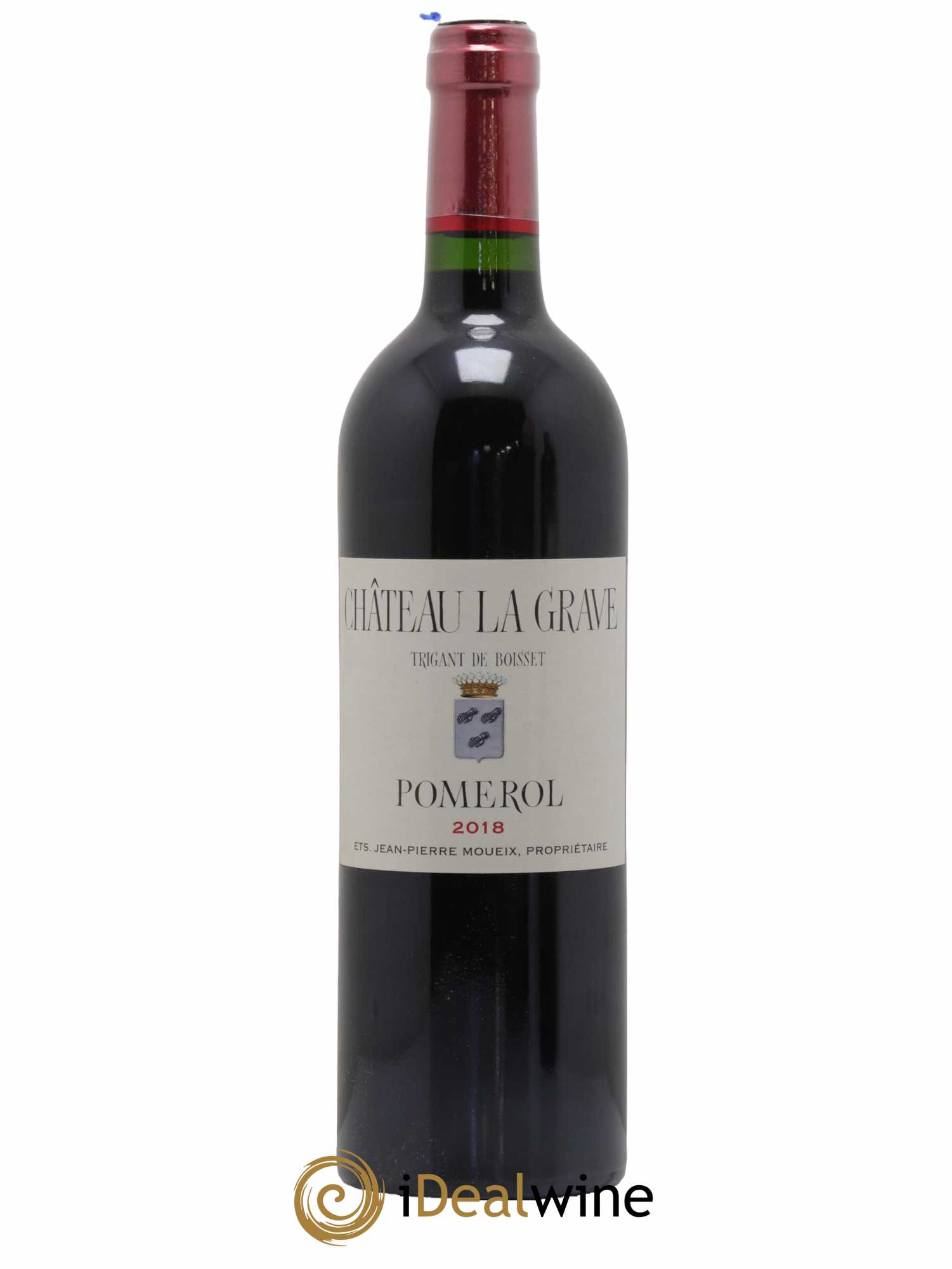 Château La Grave à Pomerol (Trigant de Boisset) 2018 - Lot de 1 bouteille - 0