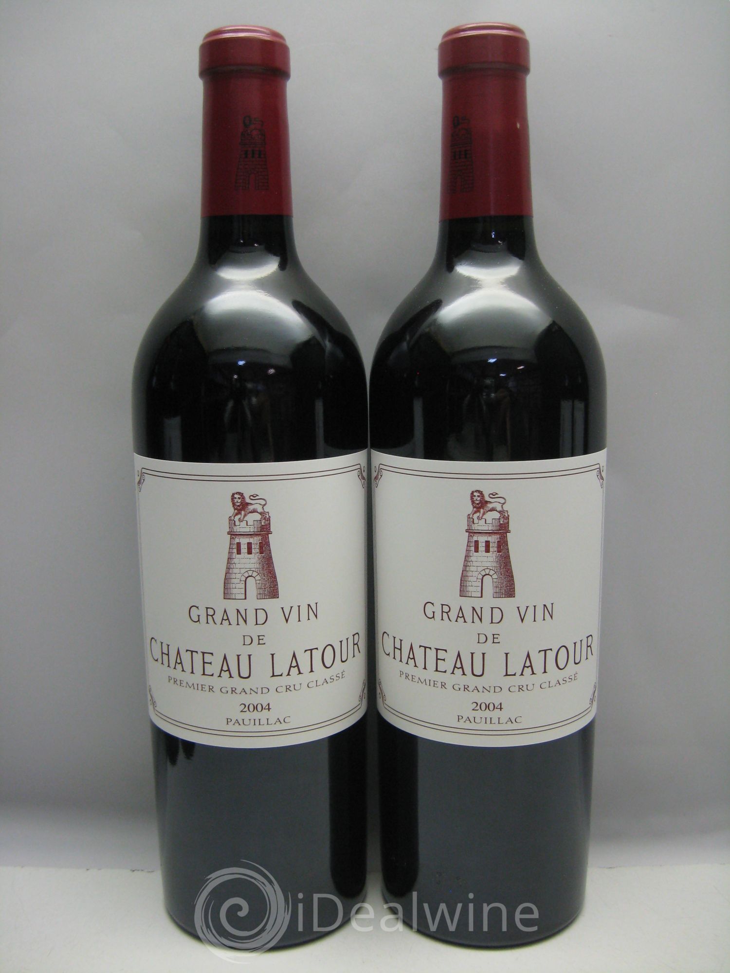 Château Latour 1er Grand Cru Classé (CB sans couvercle) 2004 - Lot de 6 bouteilles - 1