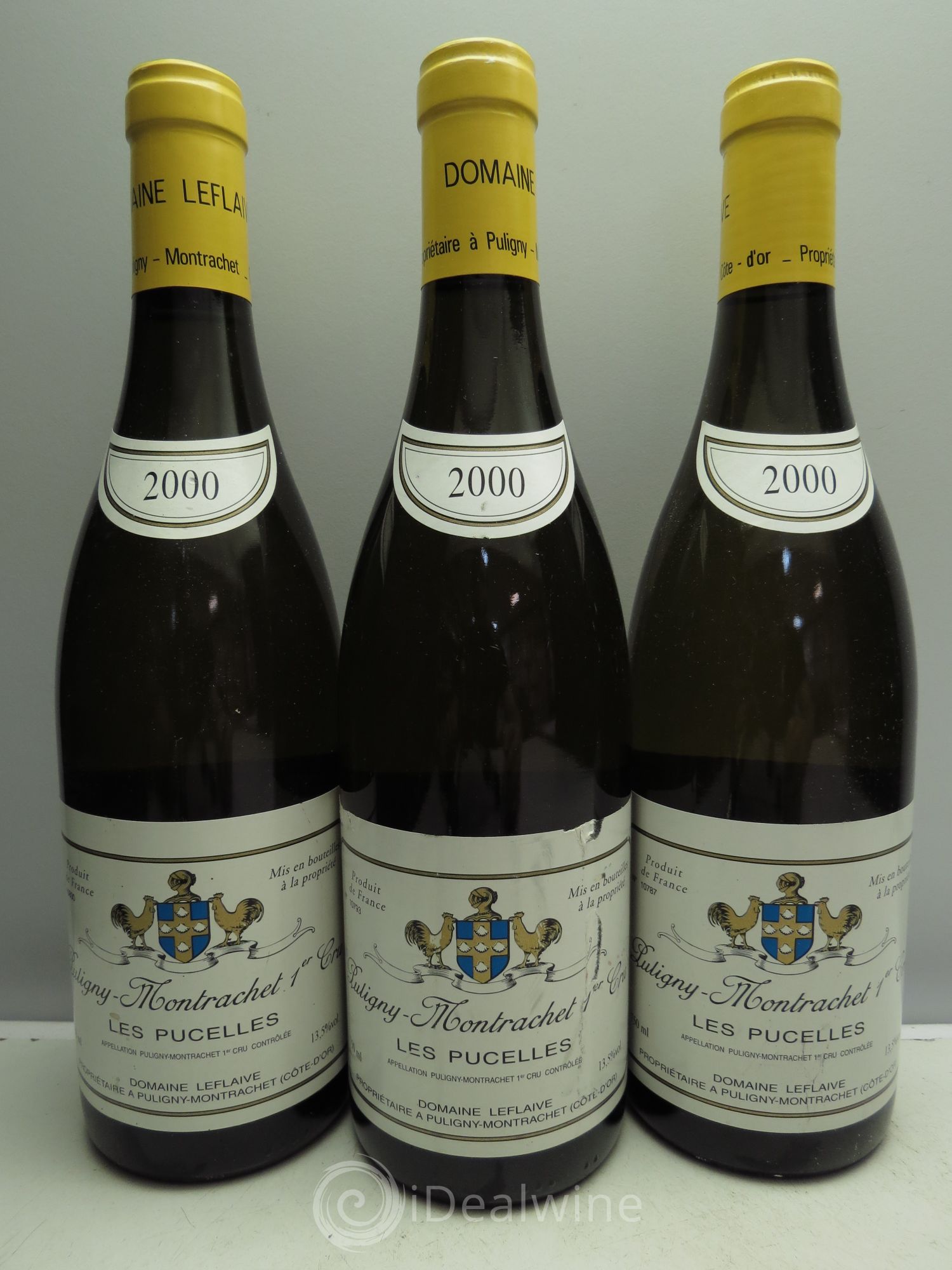 Puligny-Montrachet 1er Cru Les Pucelles Leflaive (Domaine) 2000 - Lot de 3 bouteilles - 0