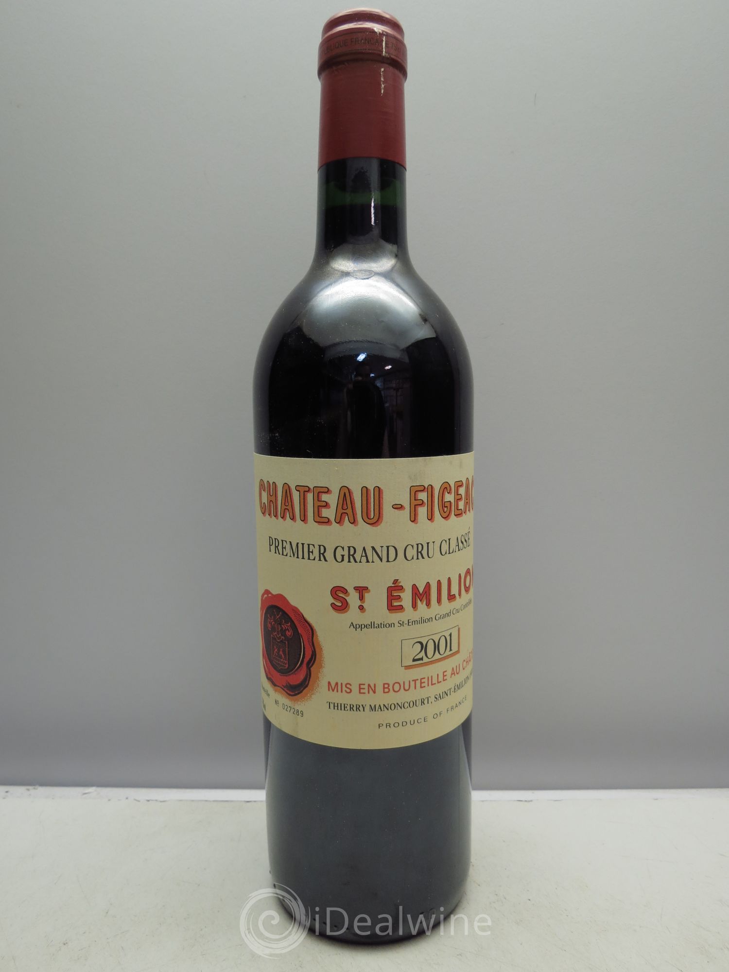 Château Figeac 1er Grand Cru Classé A 2001 - Lot de 6 bouteilles - 0