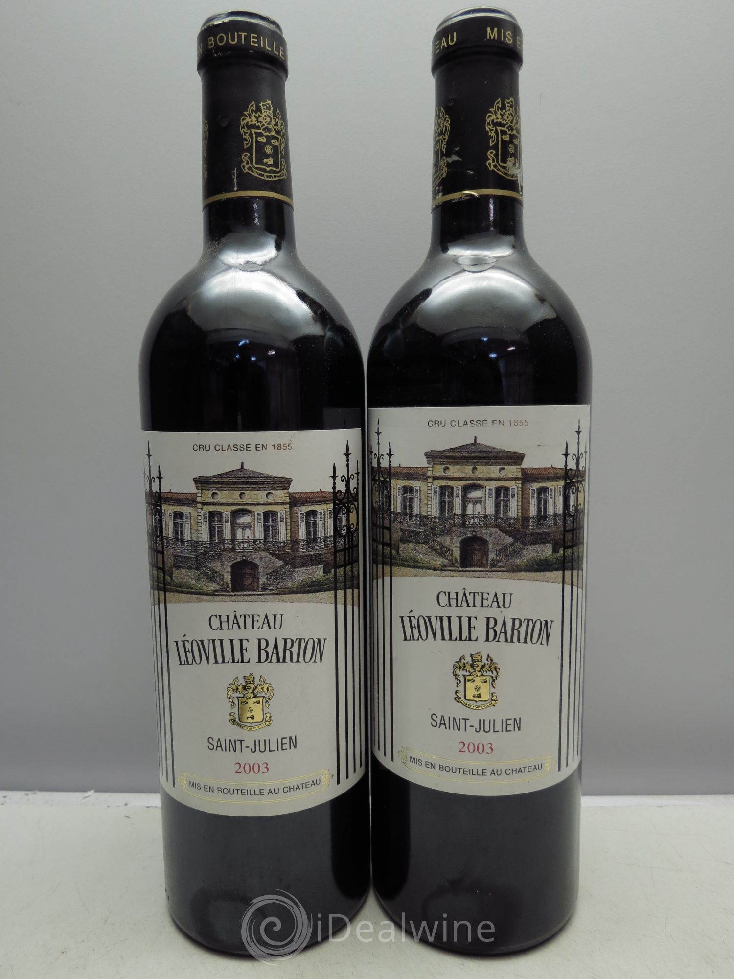 Château Léoville Barton 2ème Grand Cru Classé 2003 - Lot de 2 bouteilles - 0