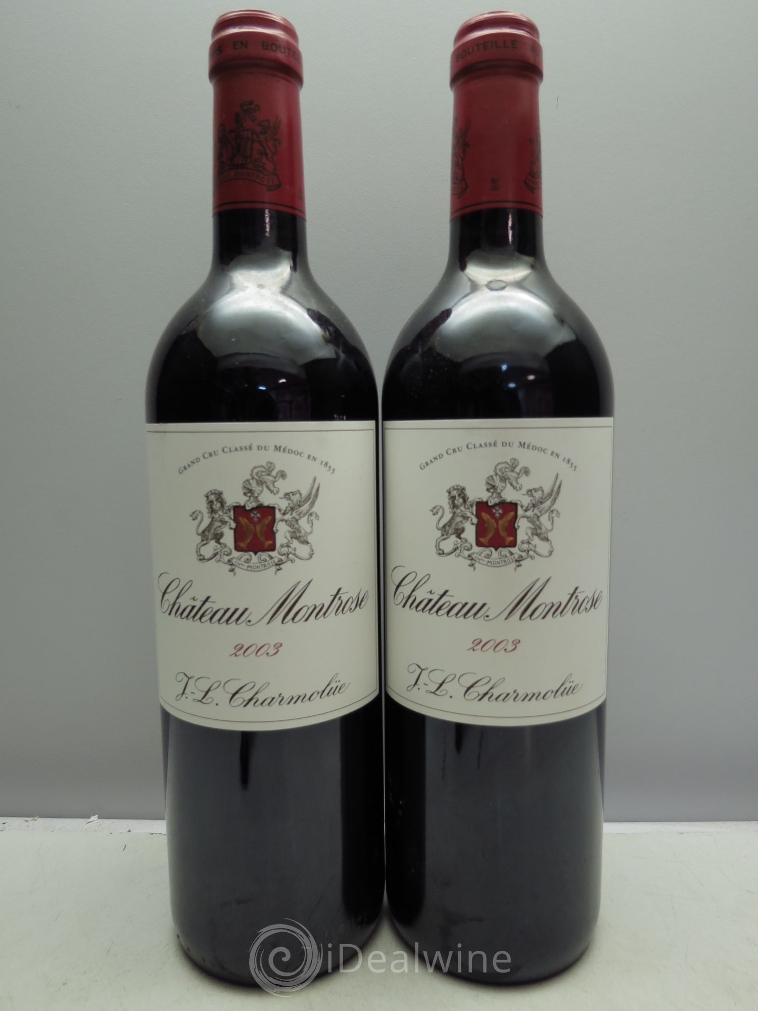 Château Montrose 2ème Grand Cru Classé 2003 - Lot de 2 bouteilles - 0