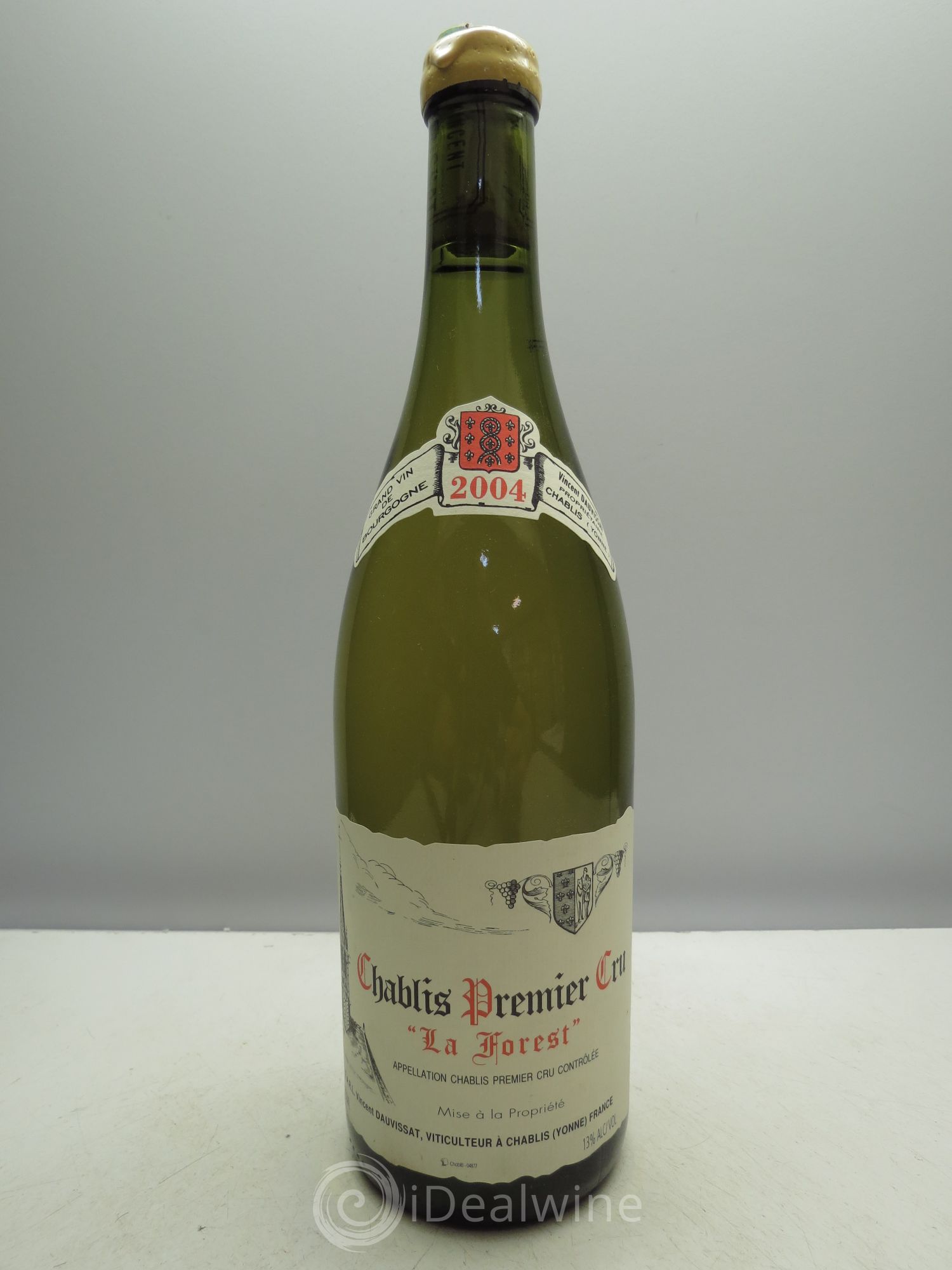 Chablis 1er Cru La Forest Vincent Dauvissat (Domaine) 2004 - Lot de 1 bouteille - 0
