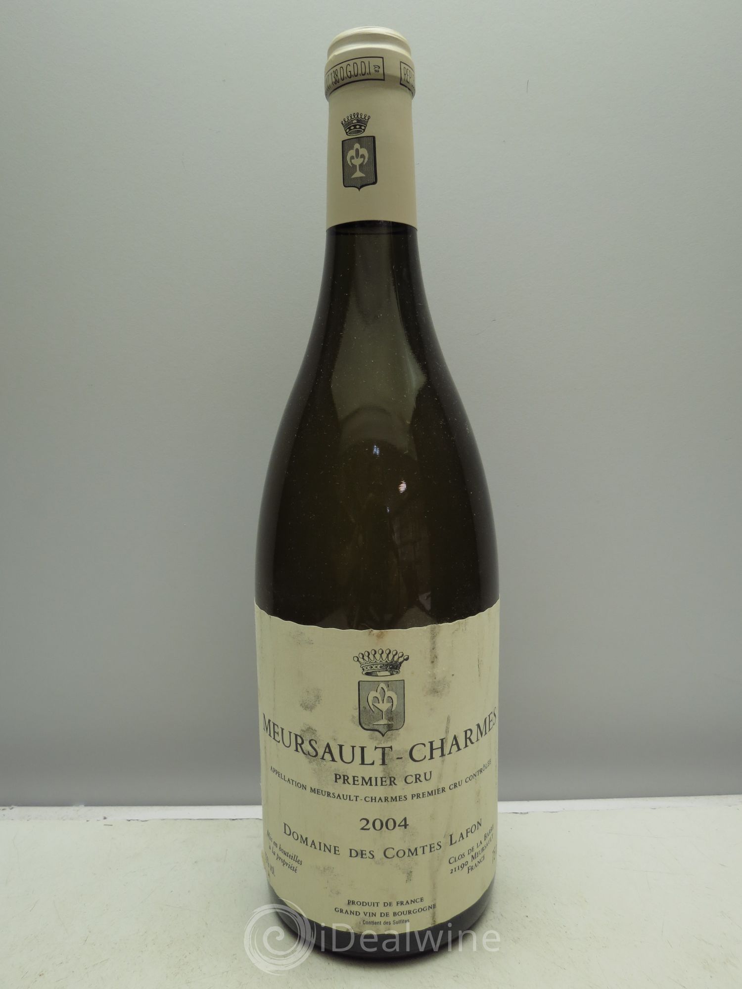 Meursault 1er Cru Charmes Comtes Lafon (Domaine des) 2004 - Lot de 1 bouteille - 0