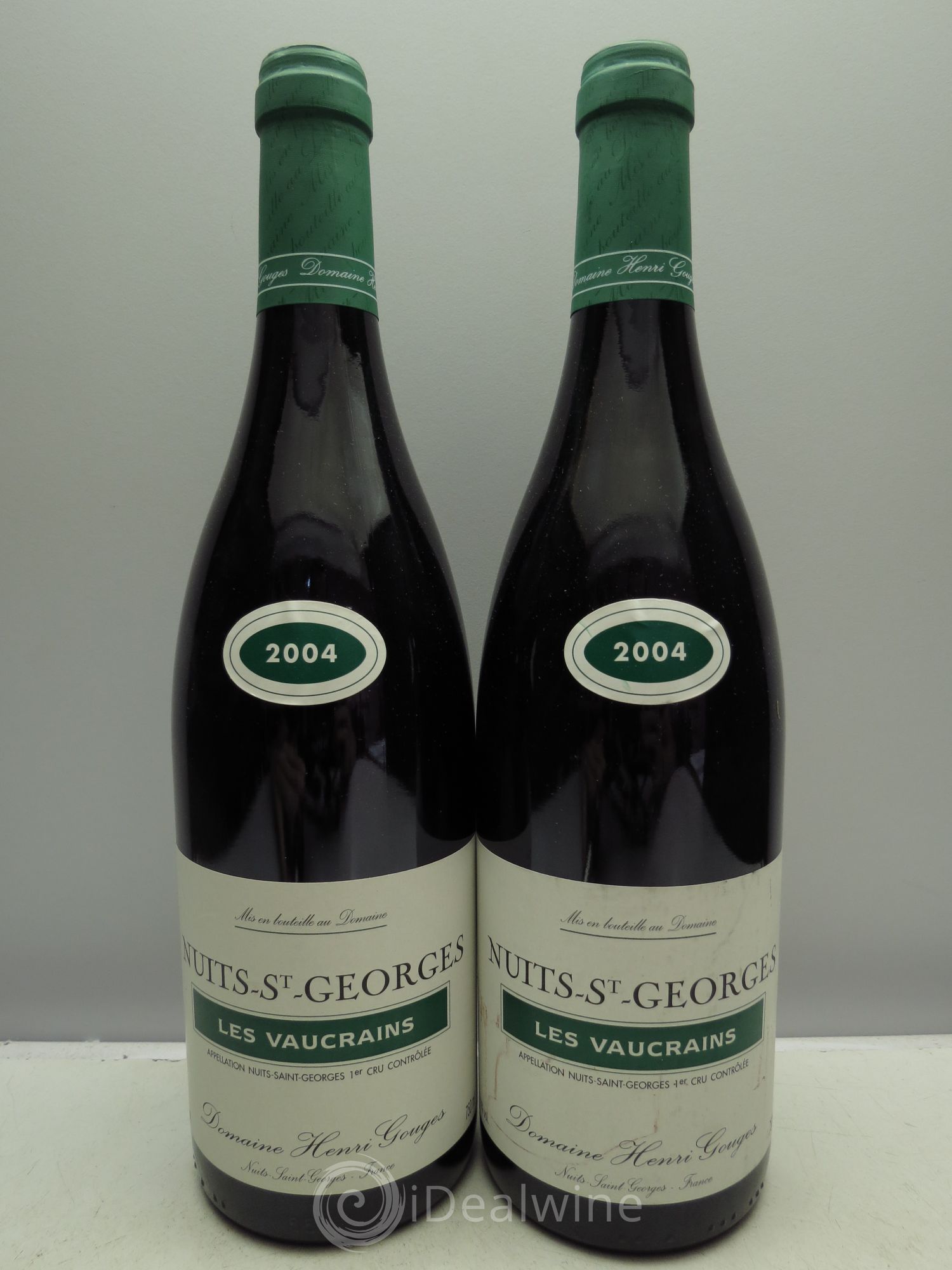Nuits-Saint-Georges 1er Cru Les Vaucrains Henri Gouges 2004 - Lot de 2 bouteilles - 0