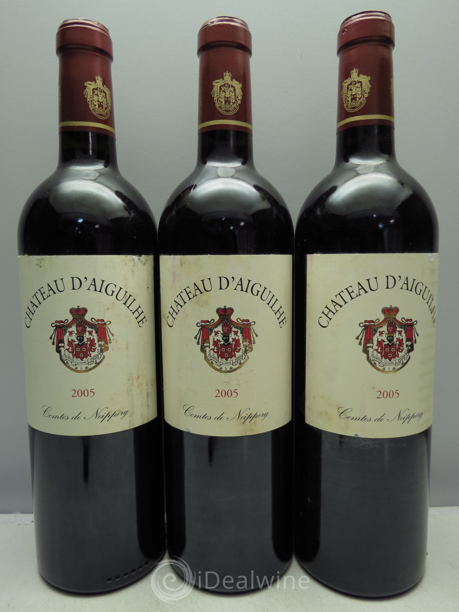 Château d' Aiguilhe 2005 - Lot de 3 bouteilles - 0