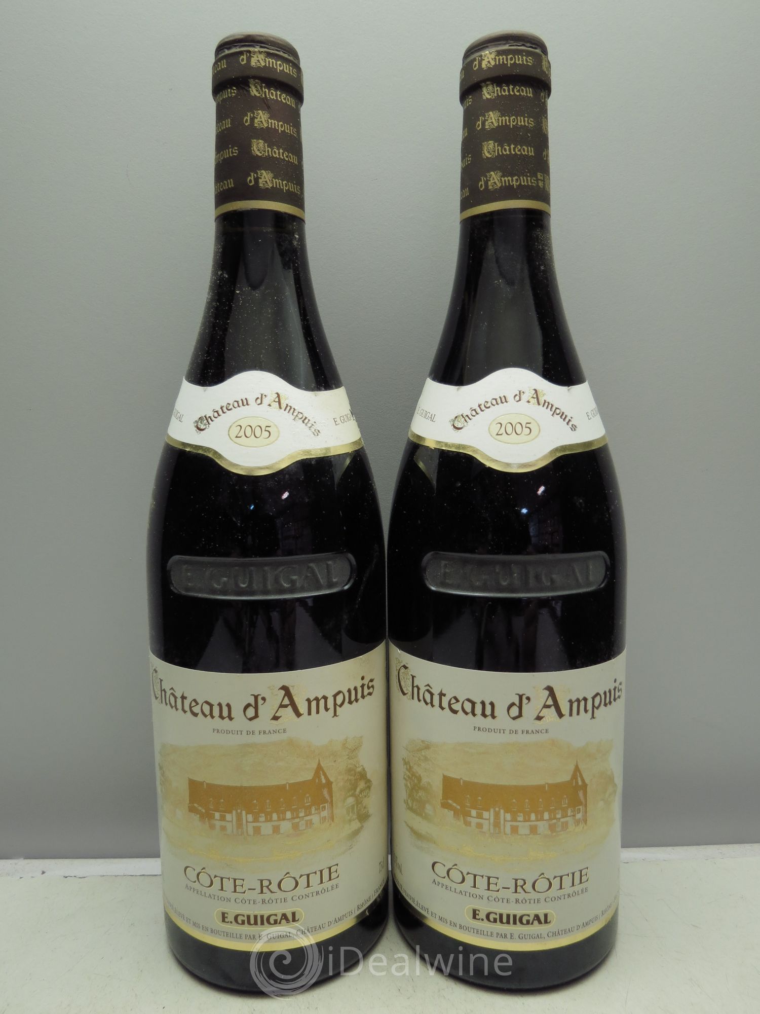 Côte-Rôtie Château d'Ampuis Guigal 2005 - Lot de 2 bouteilles - 0