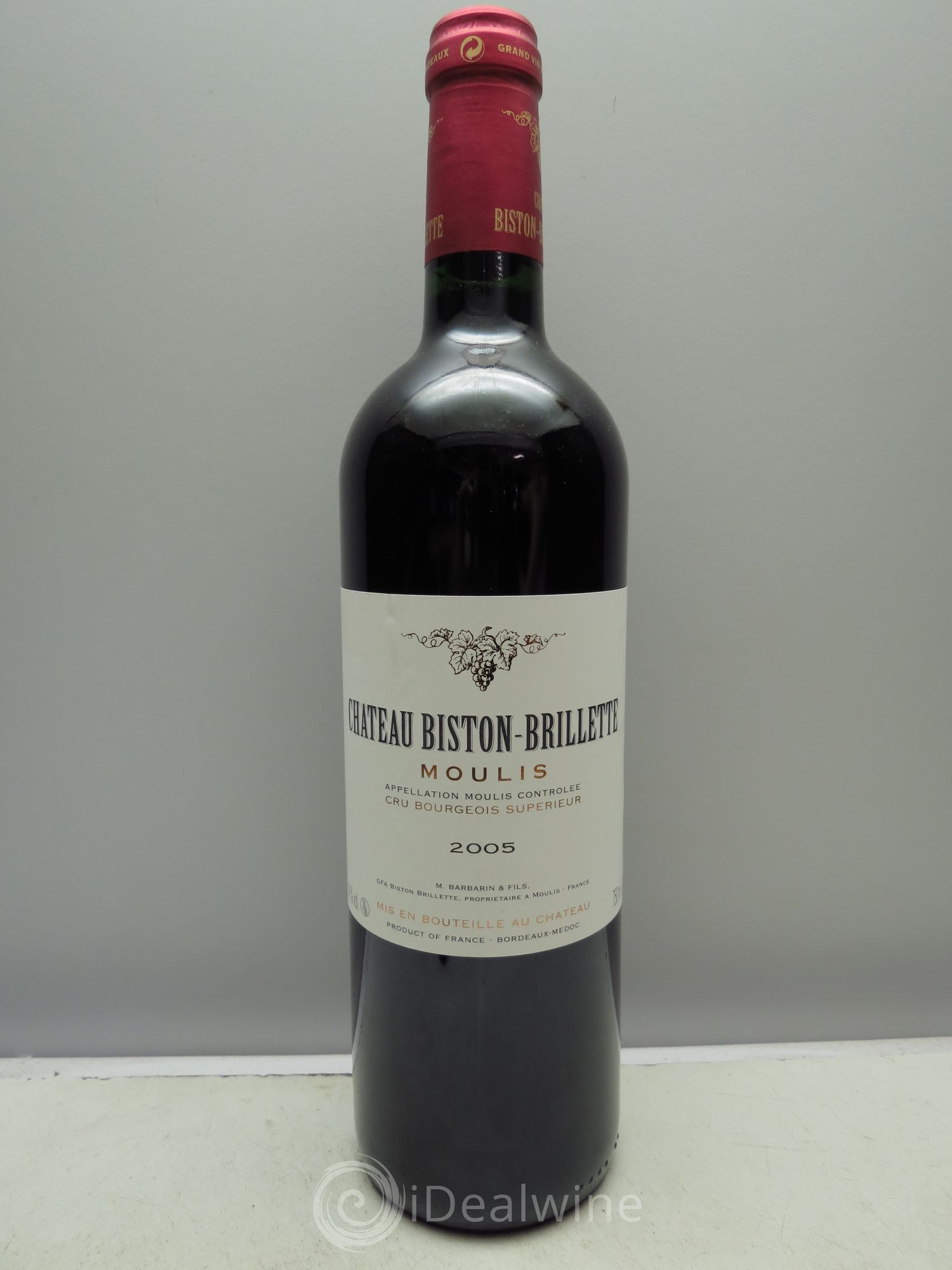 Château Biston Brillette 2005 - Lot de 6 bouteilles - 0