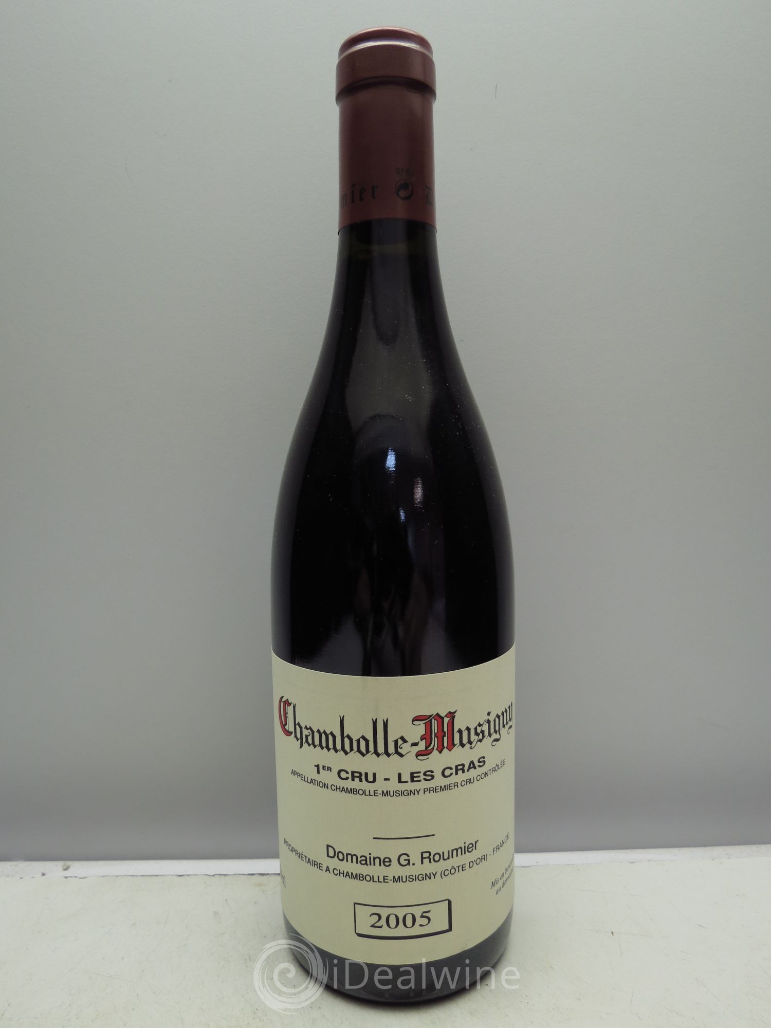 Chambolle-Musigny 1er Cru Les Cras Georges Roumier (Domaine) 2005 - Lot de 1 bouteille - 0