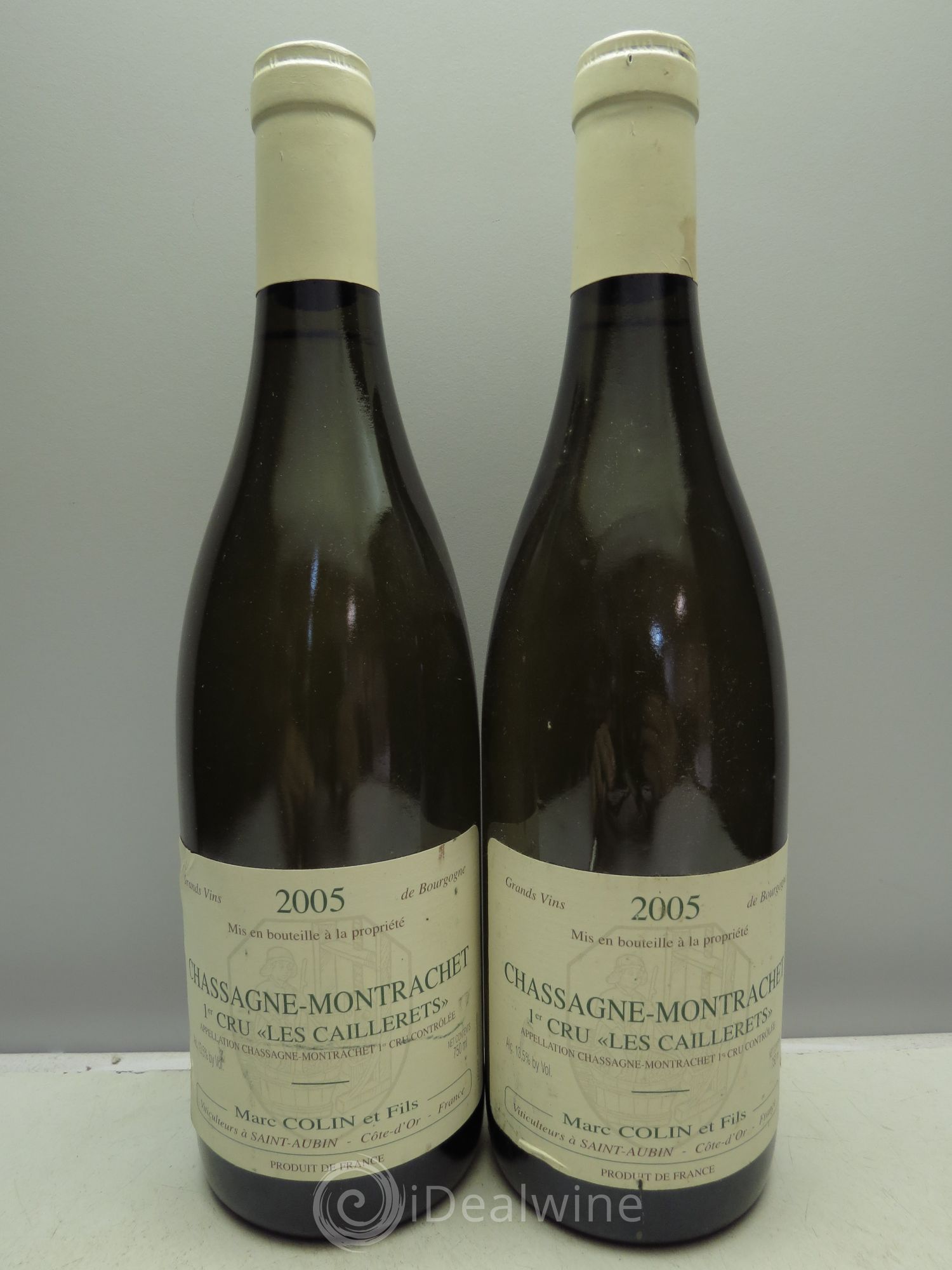 Chassagne-Montrachet 1er Cru 2005 - Lot de 2 bouteilles - 0