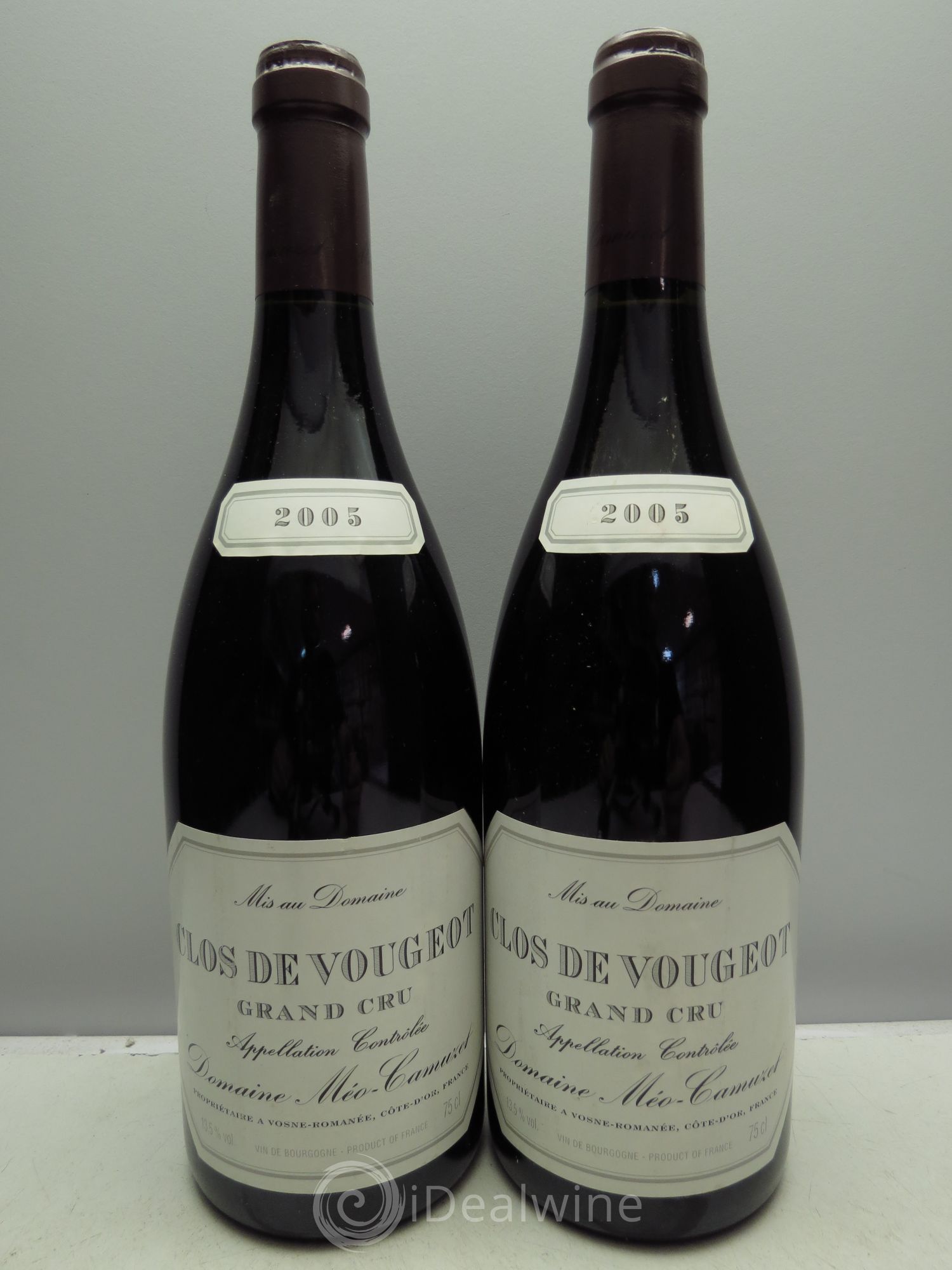 Clos de Vougeot Grand Cru Méo-Camuzet (Domaine) 2005 - Lot de 2 bouteilles - 0
