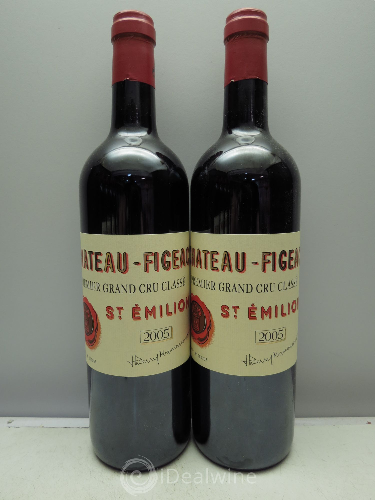 Château Figeac 1er Grand Cru Classé A 2005 - Lot de 12 bouteilles - 2