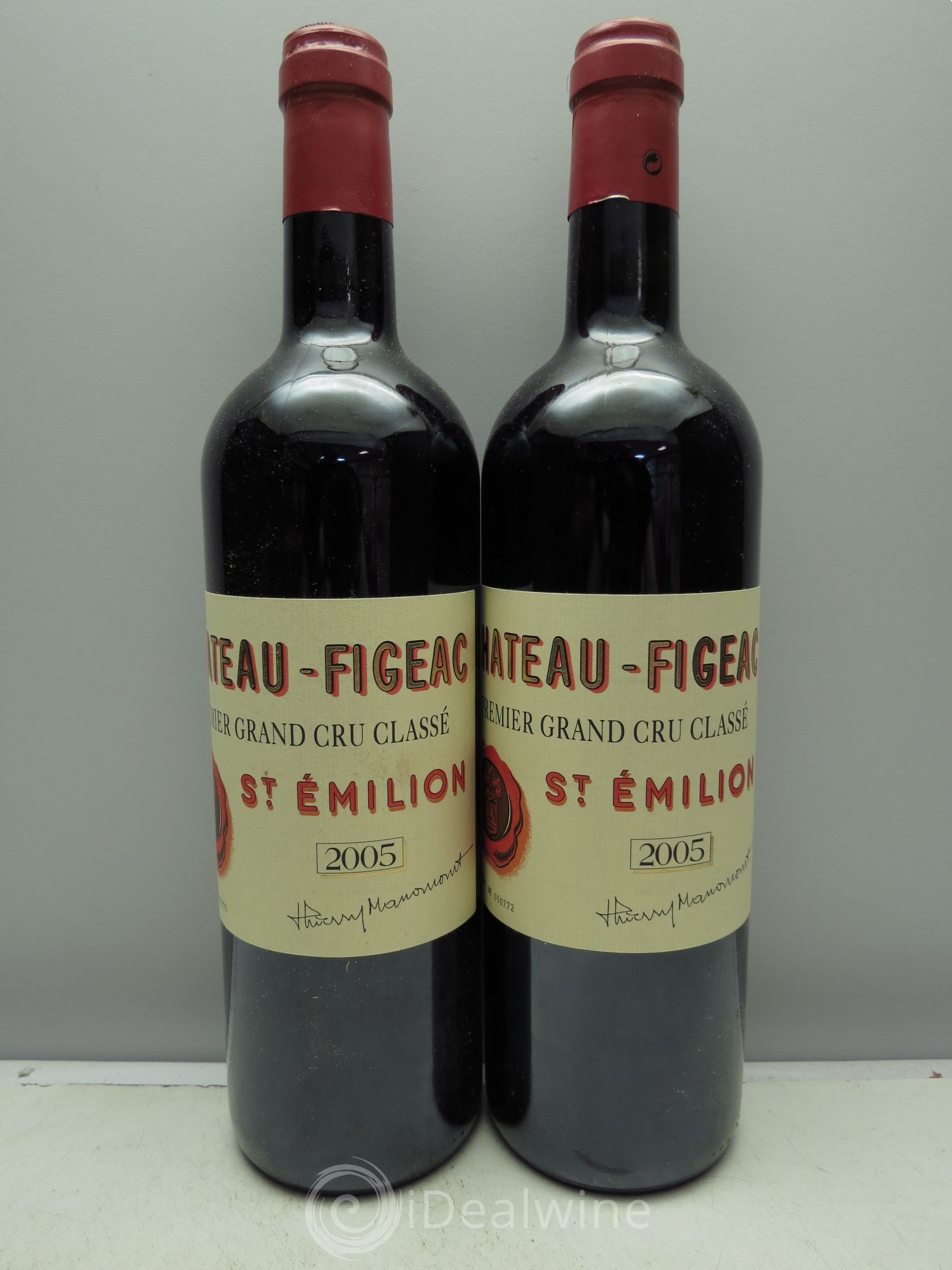 Château Figeac 1er Grand Cru Classé A 2005 - Lot de 12 bouteilles - 6