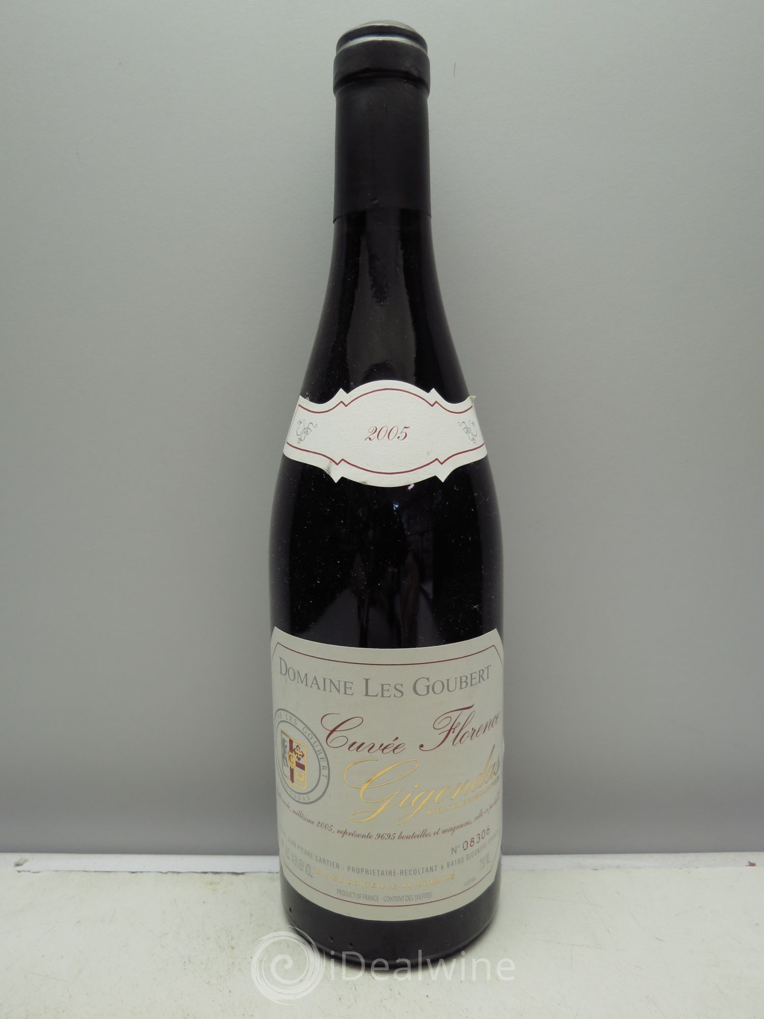 Gigondas Cuvée Florence Les Goubert (Domaine) 2005 - Lot de 1 bouteille - 0