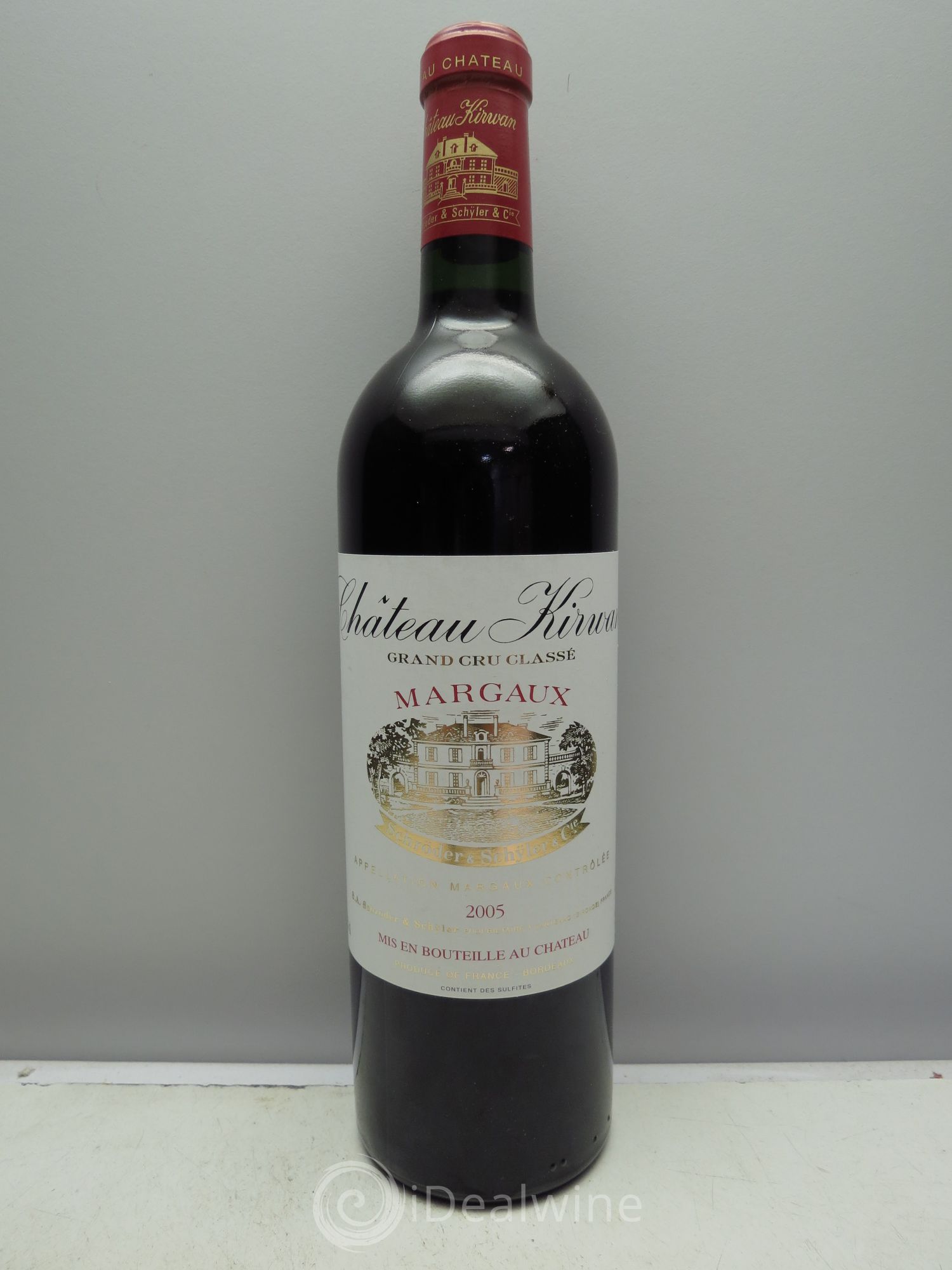 Château Kirwan 3ème Grand Cru Classé 2005 - Lot de 12 bouteilles - 0