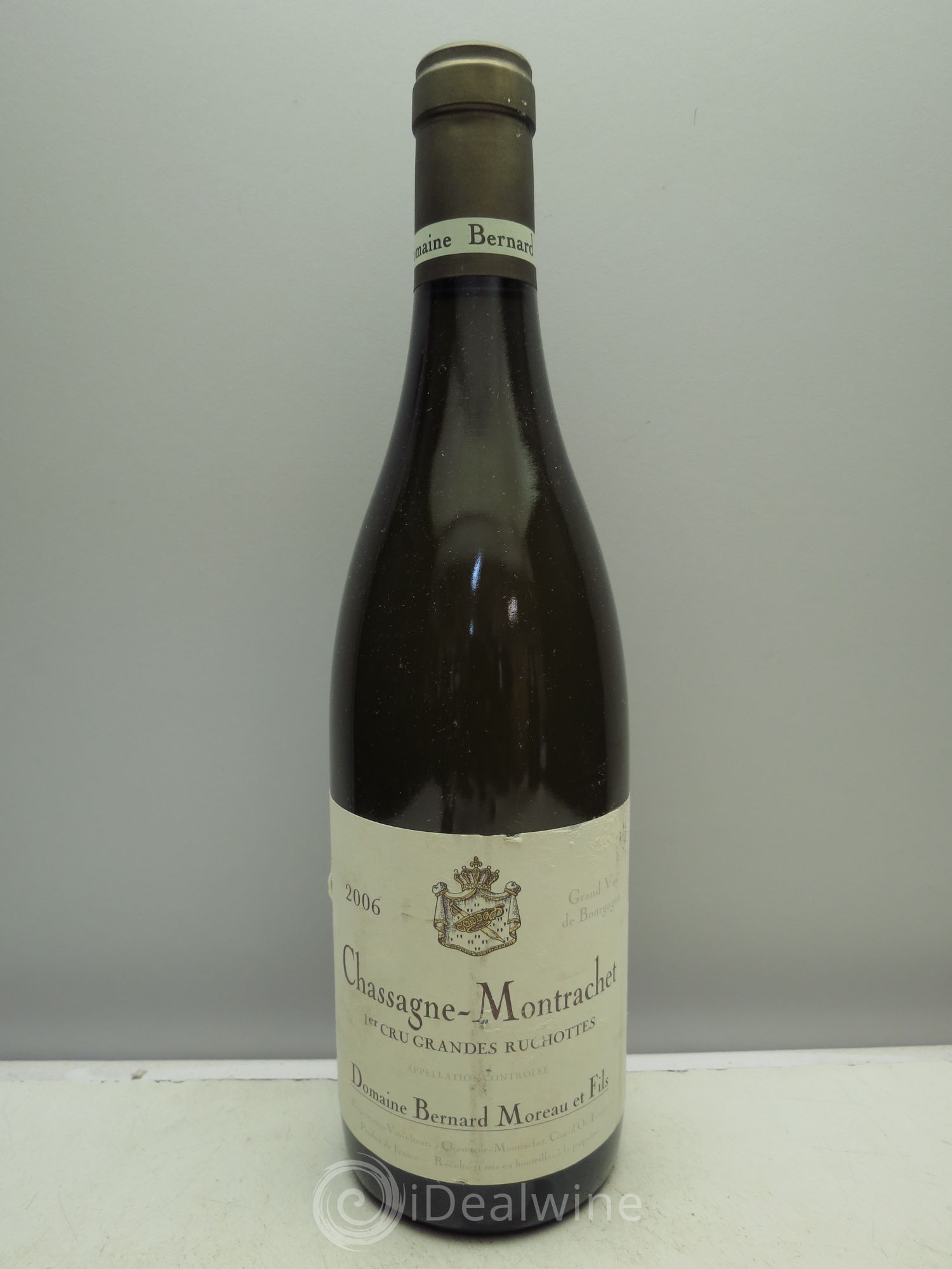 Chassagne-Montrachet 1er Cru B.Moreau 2006 - Lot de 6 bouteilles - 0