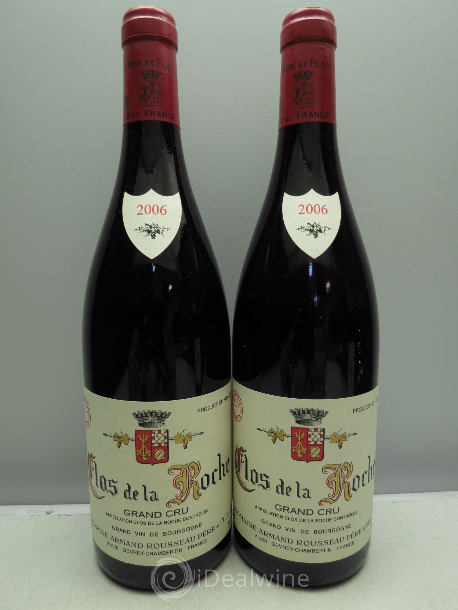 Clos de la Roche Grand Cru Armand Rousseau (Domaine) 2006 - Lot de 2 bouteilles - 0