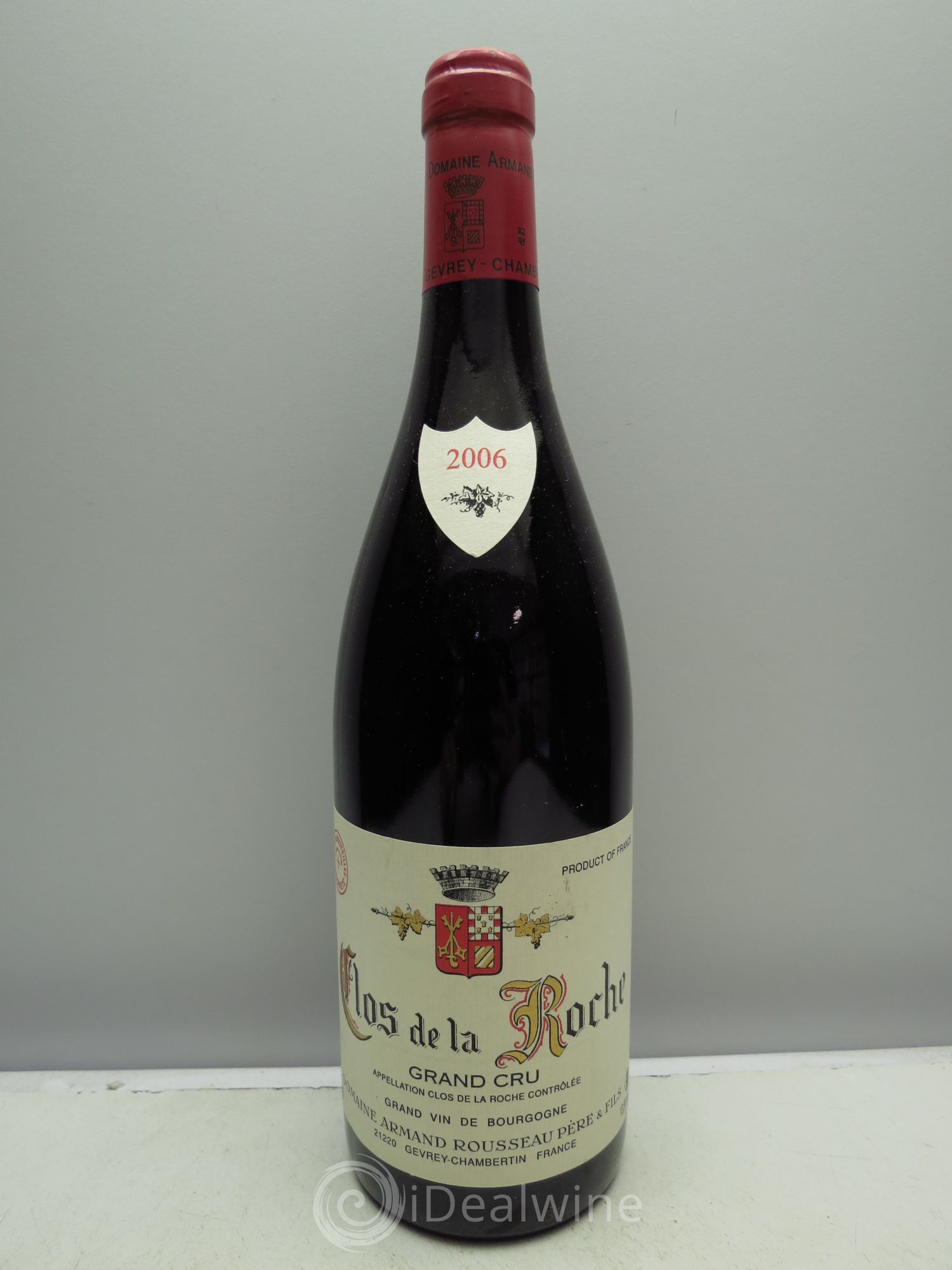 Clos de la Roche Grand Cru Armand Rousseau (Domaine) 2006 - Lot de 1 bouteille - 0