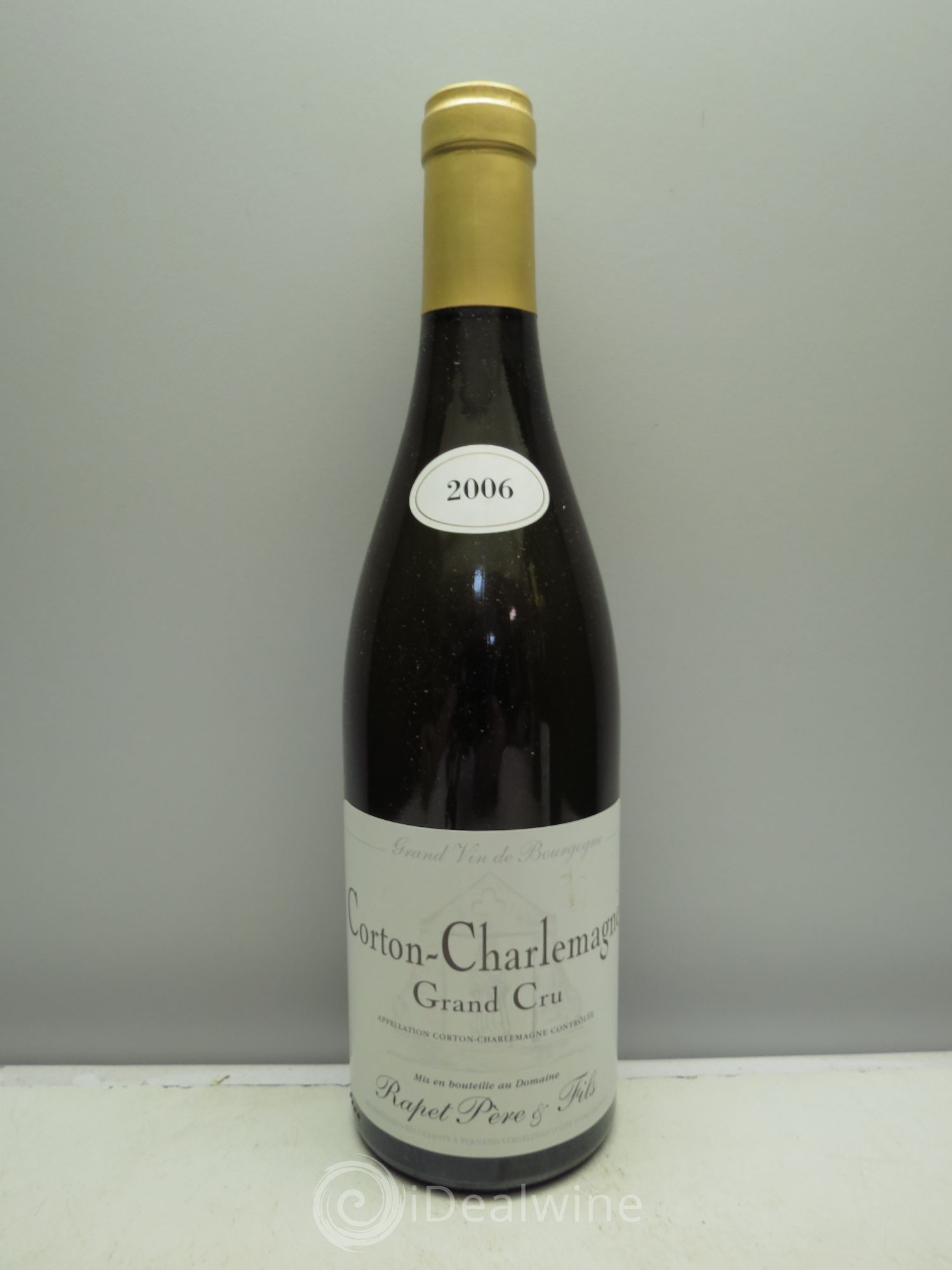 Corton-Charlemagne Grand Cru Rapet Père & Fils 2006 - Lot de 1 bouteille - 0