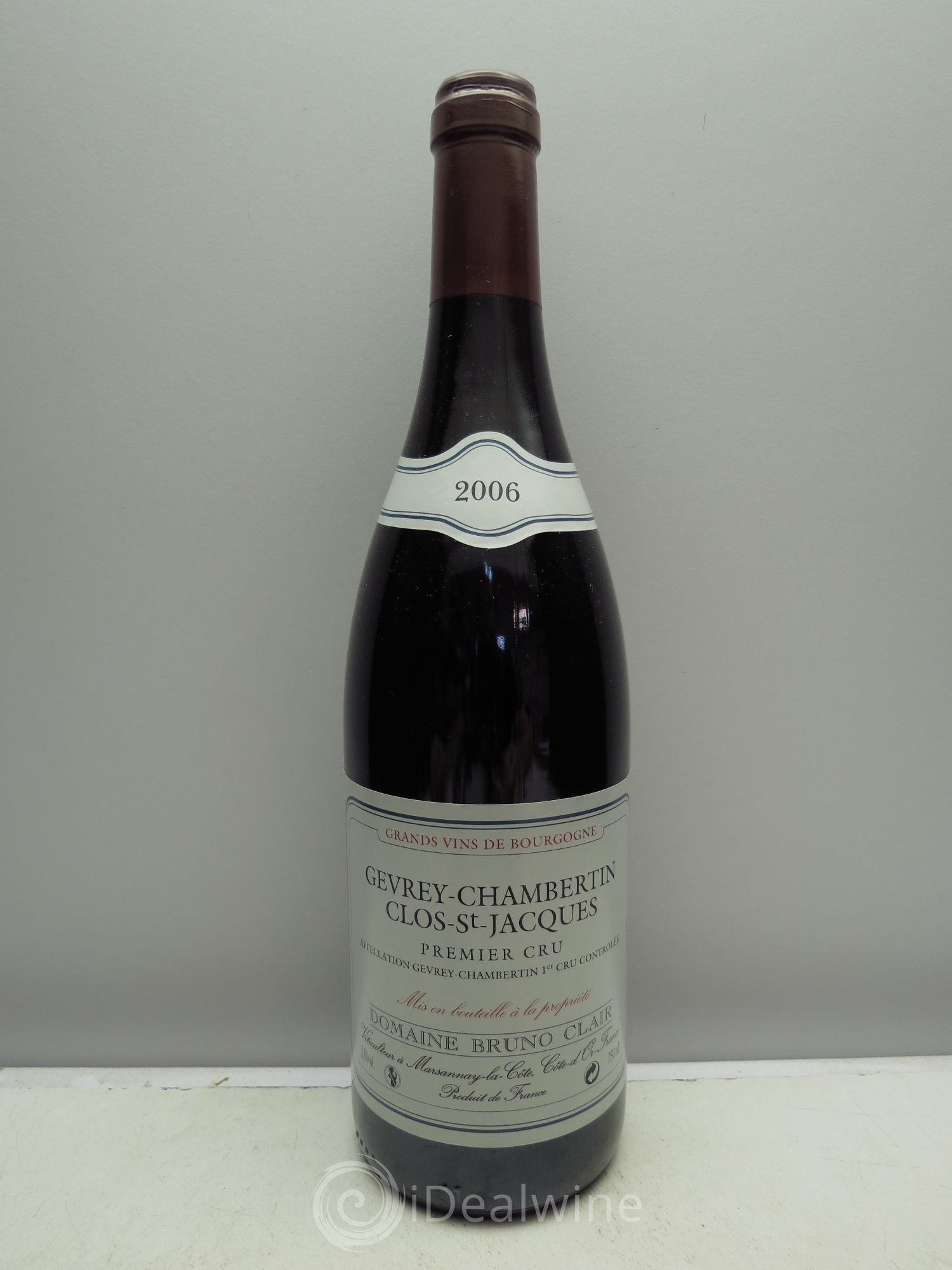 Gevrey-Chambertin 1er Cru 2006 - Lot de 1 bouteille - 0