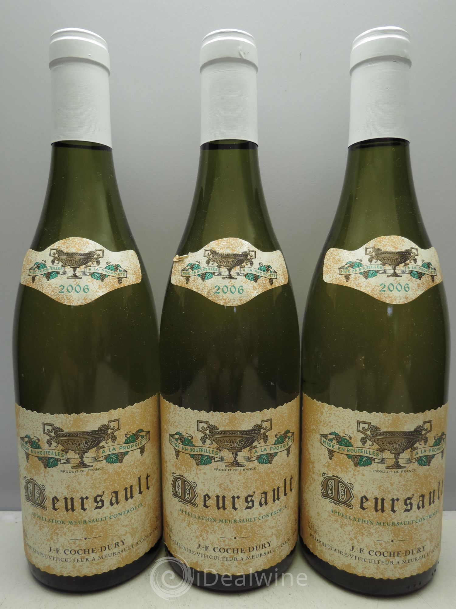 Meursault Coche Dury (Domaine) 2006 - Lot de 3 bouteilles - 0