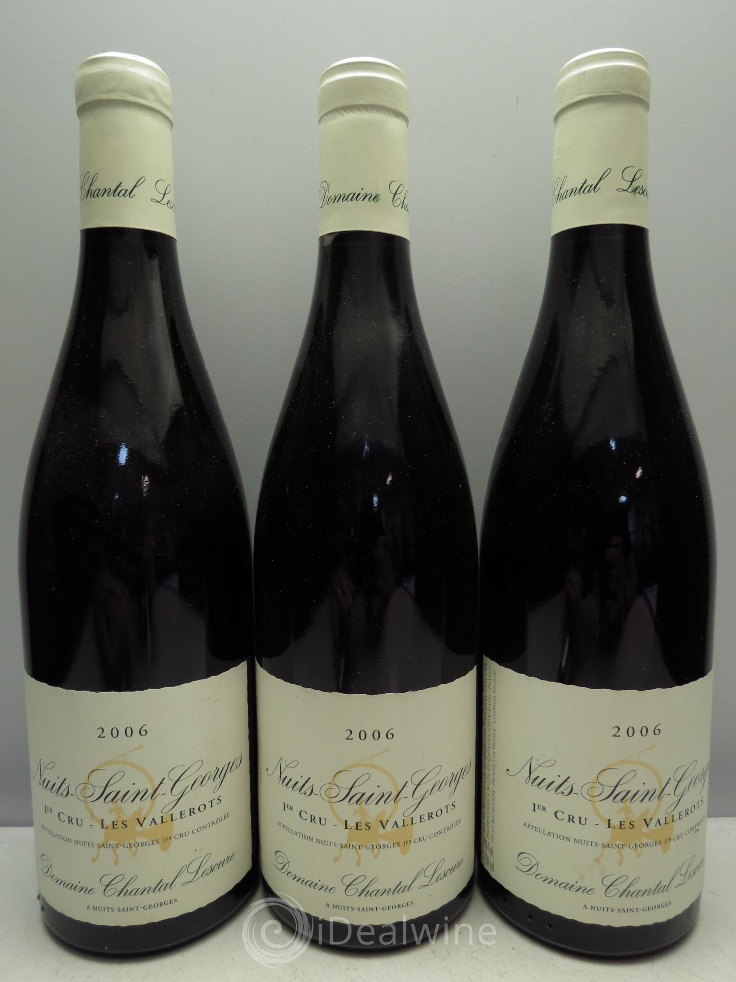 Nuits-Saint-Georges 1er Cru C.Lescure 2006 - Lot de 3 bouteilles - 0