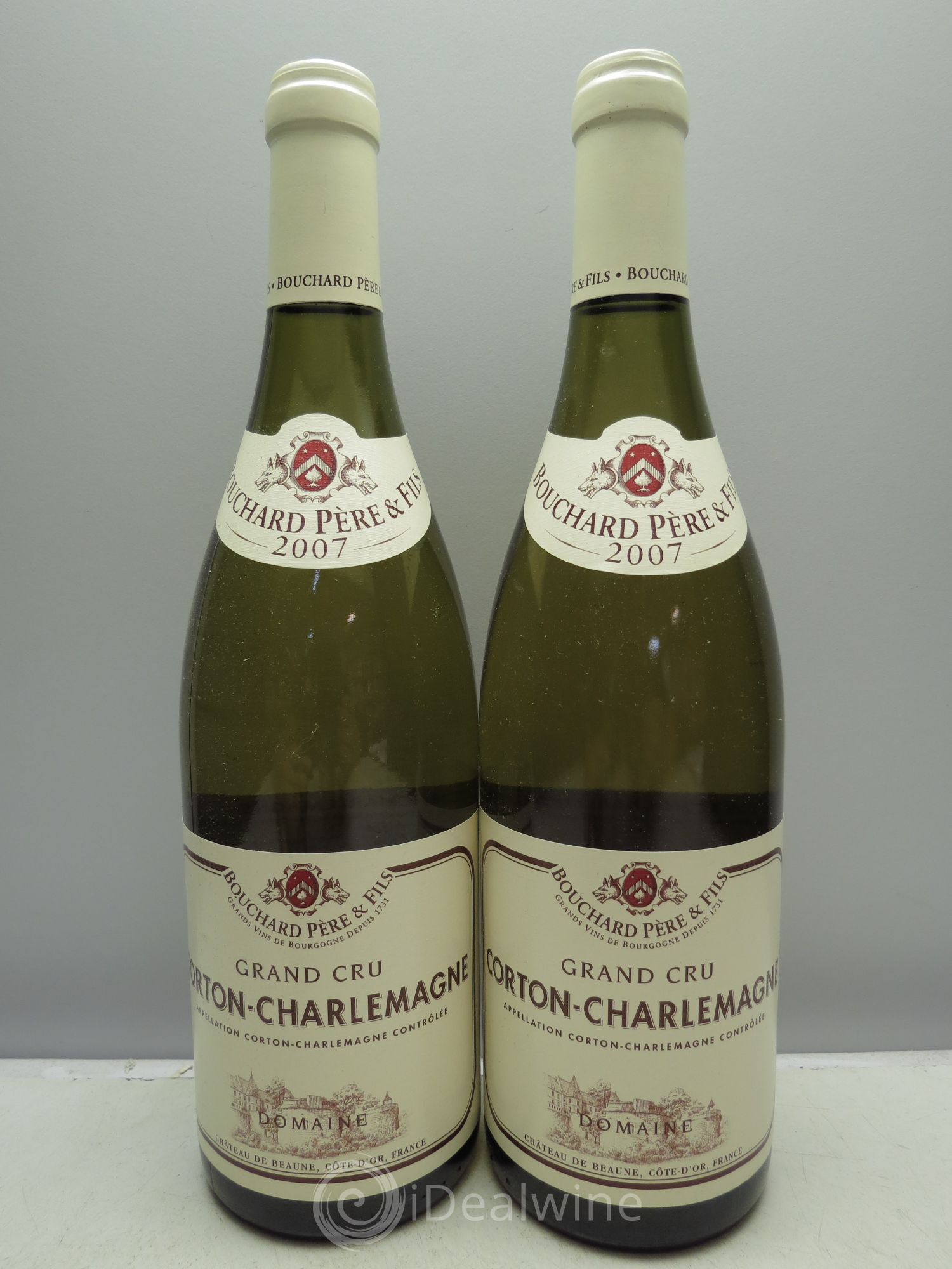 Corton-Charlemagne Grand Cru Bouchard Père & Fils 2007 - Lot de 2 bouteilles - 0