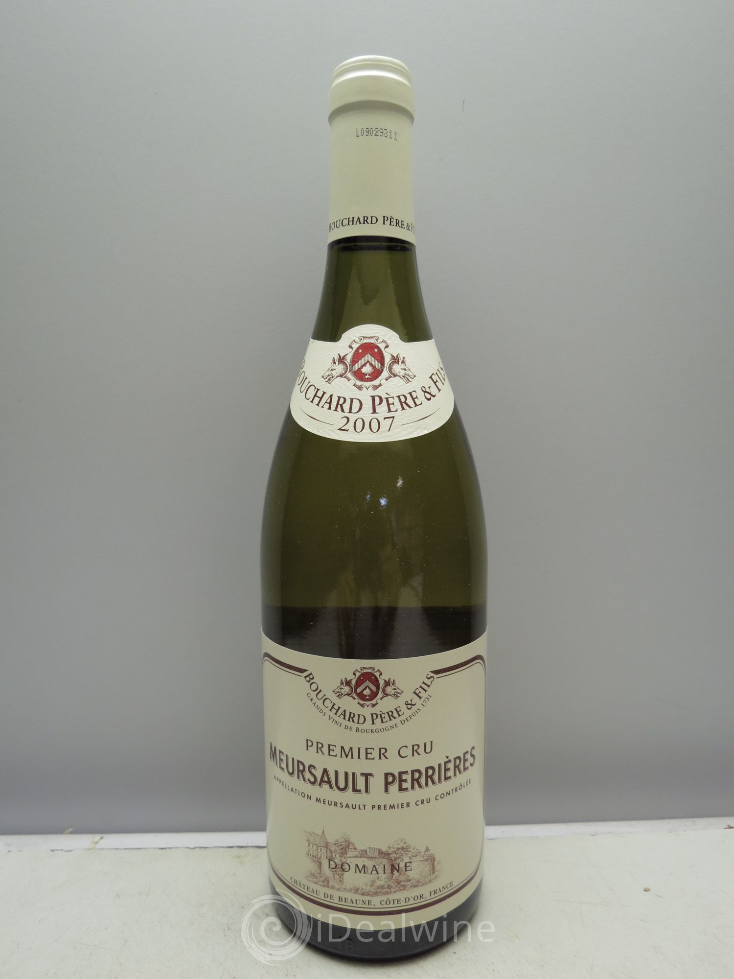 Meursault 1er Cru 2007 - Lot de 6 bouteilles - 0