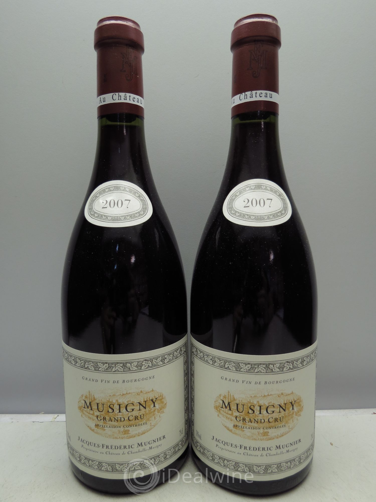 Musigny Grand Cru Jacques-Frédéric Mugnier 2007 - Lot de 2 bouteilles - 0