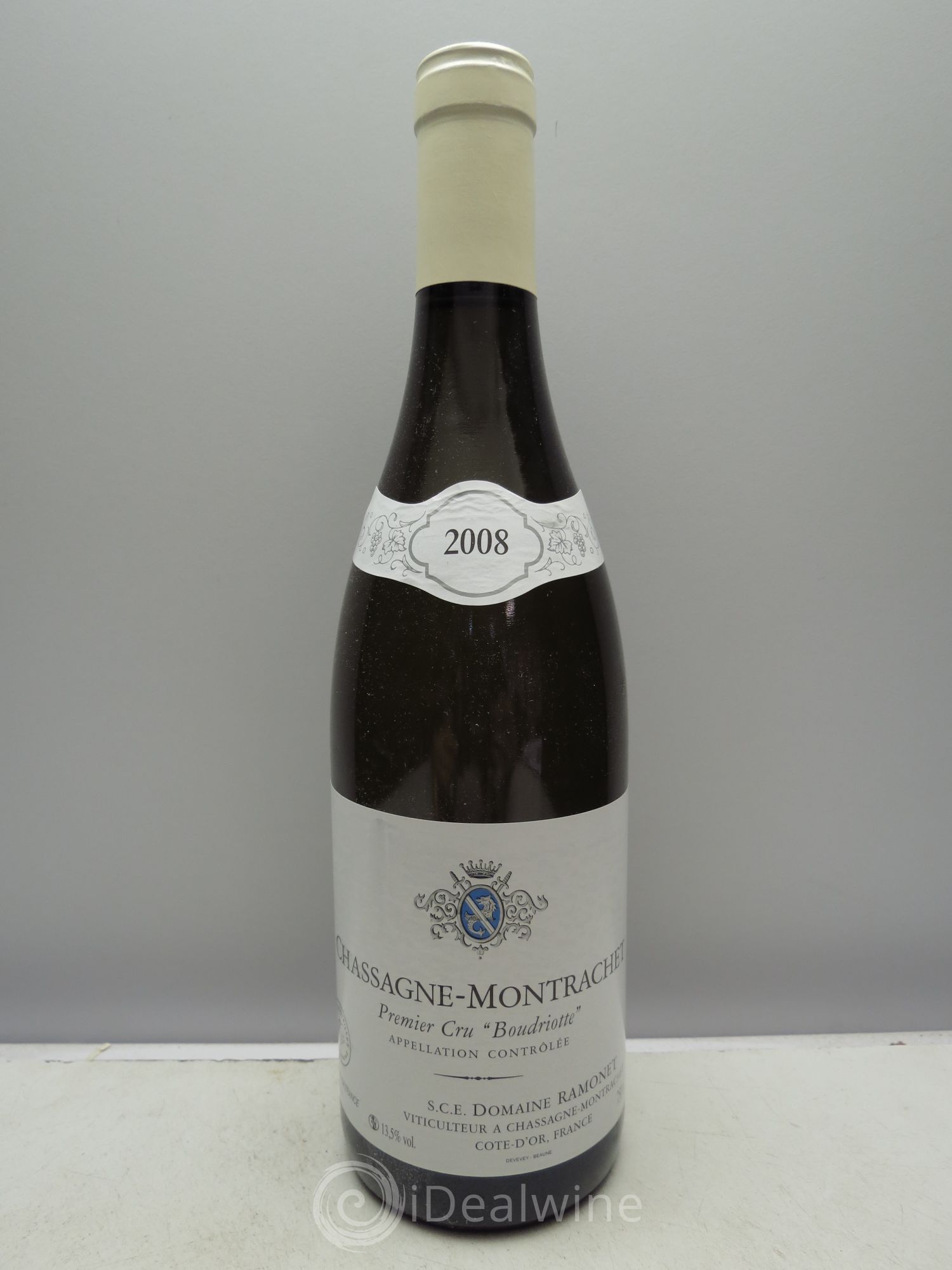 Chassagne-Montrachet 1er Cru Boudriotte Ramonet (Domaine) 2008 - Lot de 6 bouteilles - 0