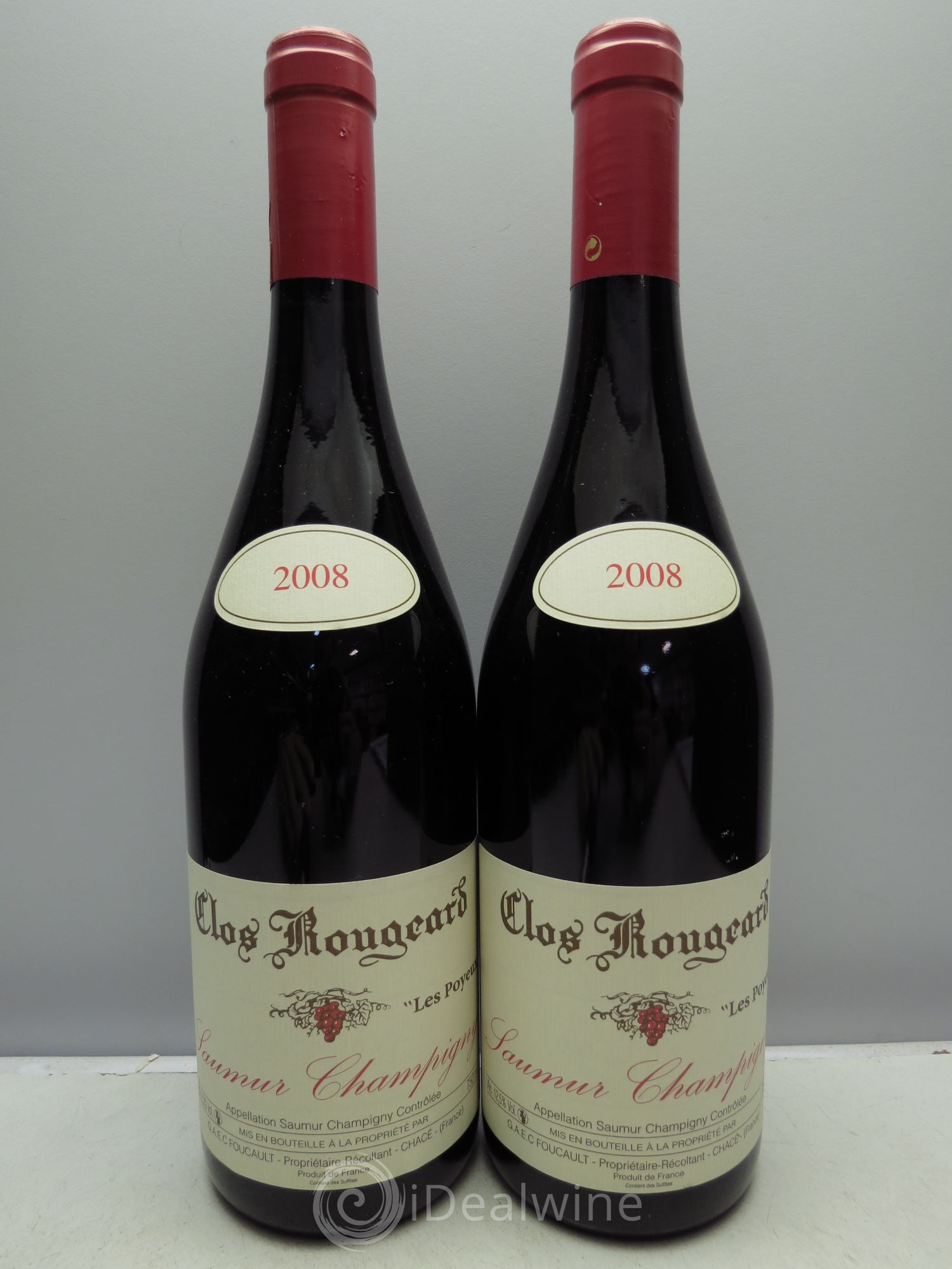 Saumur-Champigny Les Poyeux Clos Rougeard 2008 - Lot de 2 bouteilles - 0