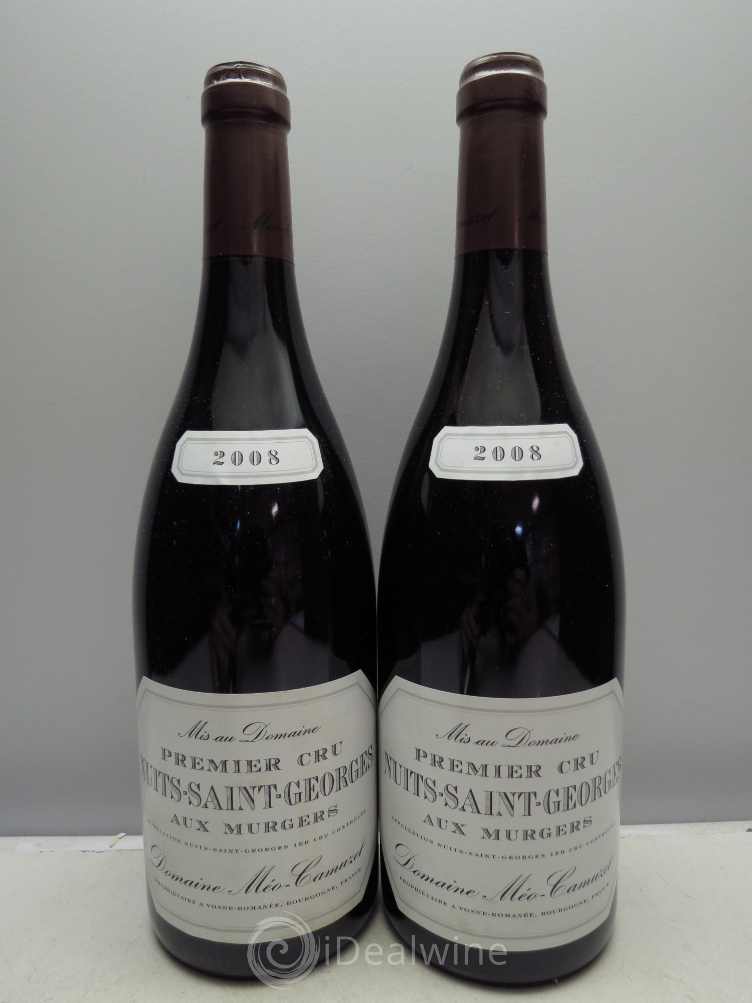 Nuits-Saint-Georges 1er Cru Aux Murgers Méo-Camuzet (Domaine) 2008 - Lot de 2 bouteilles - 0