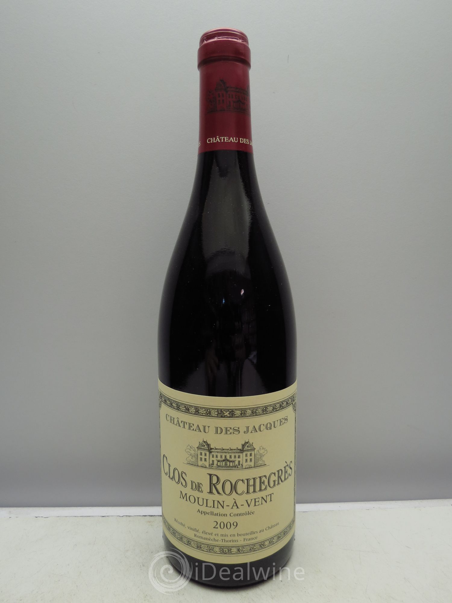 Moulin-à-Vent Clos des Rochegres - Jadot 2009 - Lot de 1 bouteille - 0
